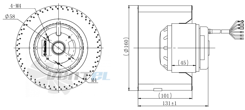 Fans-tech SC160A1-068-000 - описание, технические характеристики, графики