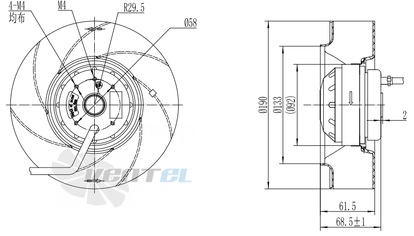 Fans-tech SC190B1-AQT-01 - описание, технические характеристики, графики