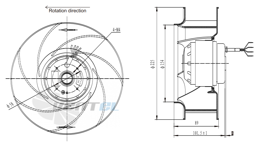 Fans-tech SC225A1-AGT-20 - описание, технические характеристики, графики