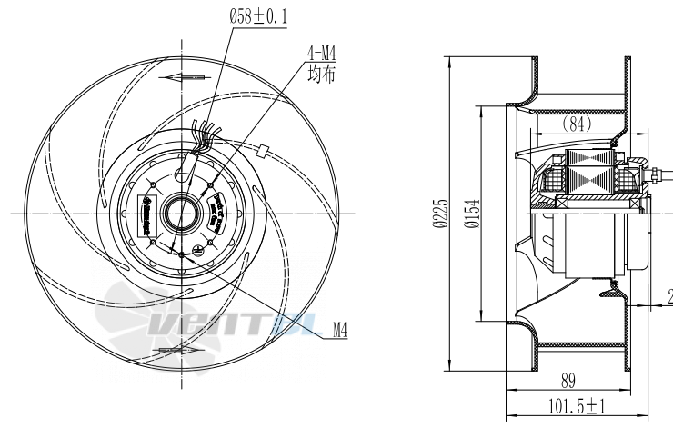 Fans-tech SC225B1-AQT-00 - описание, технические характеристики, графики