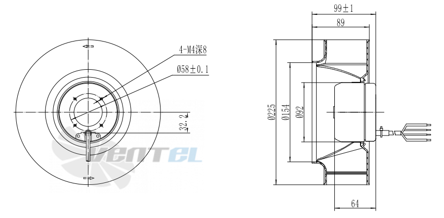 Fans-tech SC225D3-DF0-03 - описание, технические характеристики, графики