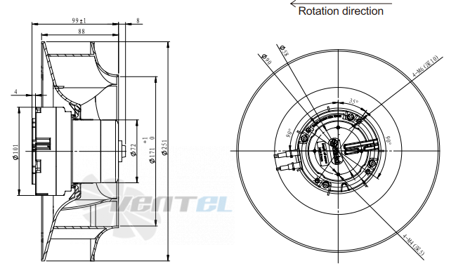 Fans-tech SC250E2-AGT-00 - описание, технические характеристики, графики