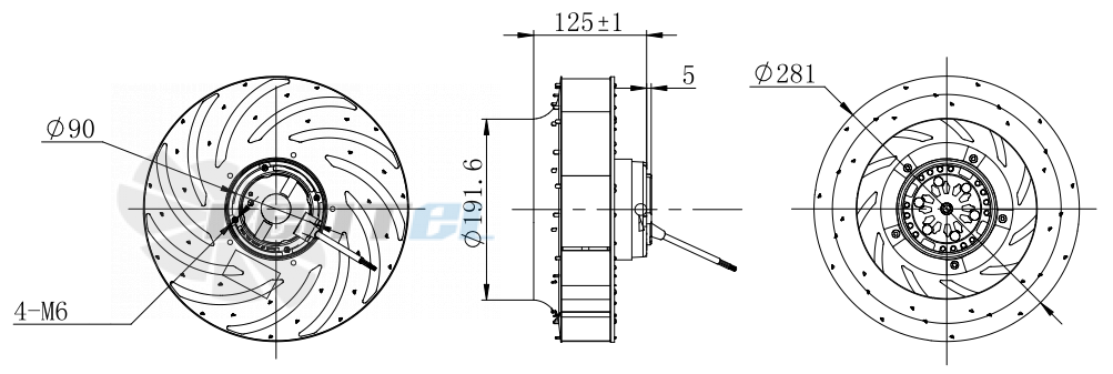 Fans-tech SC280B1-074-001-001 - описание, технические характеристики, графики