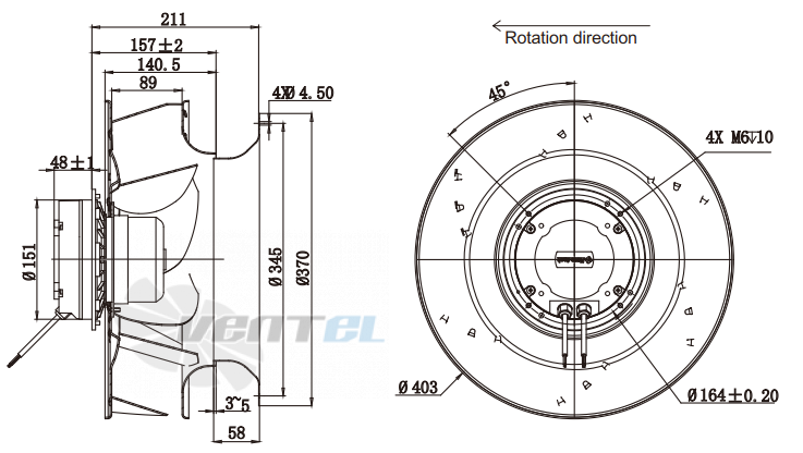 Fans-tech SC400E5-AGT-02 - описание, технические характеристики, графики