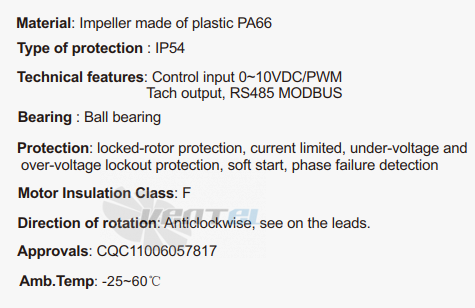 Fans-tech SC630F5-AKT-02 - описание, технические характеристики, графики