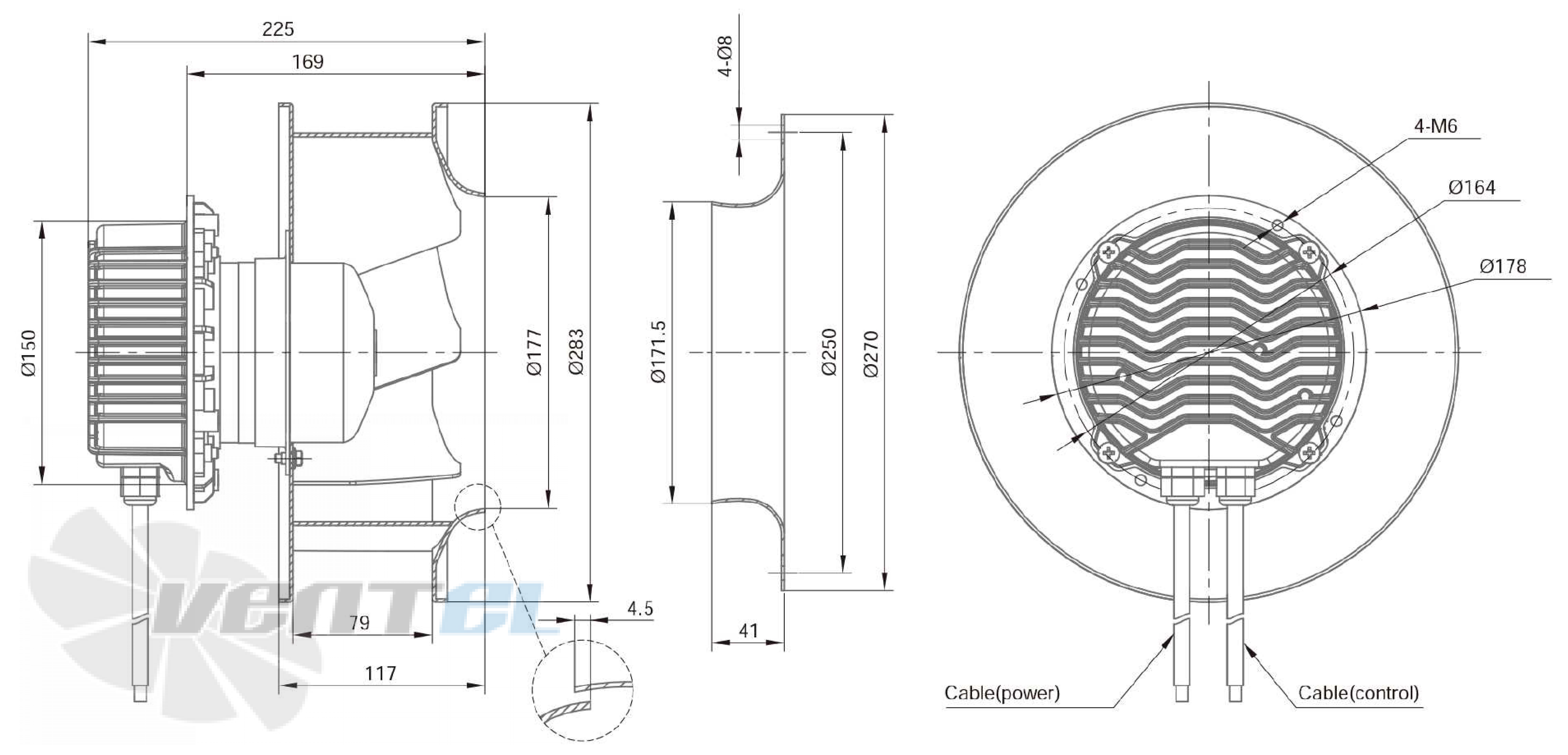 Longwell LWBE3G250-92NS-014 - описание, технические характеристики, графики