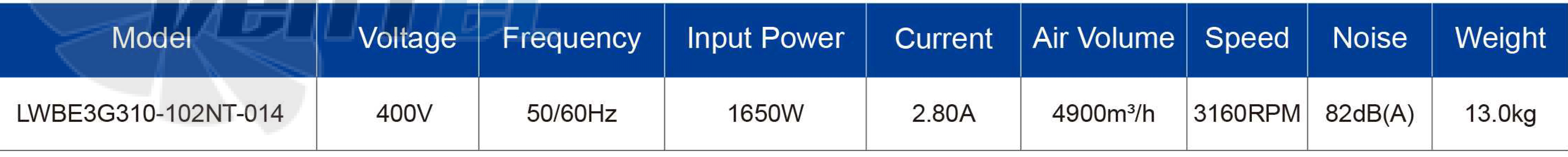 Longwell LWBE3G310-102NT-014 - описание, технические характеристики, графики