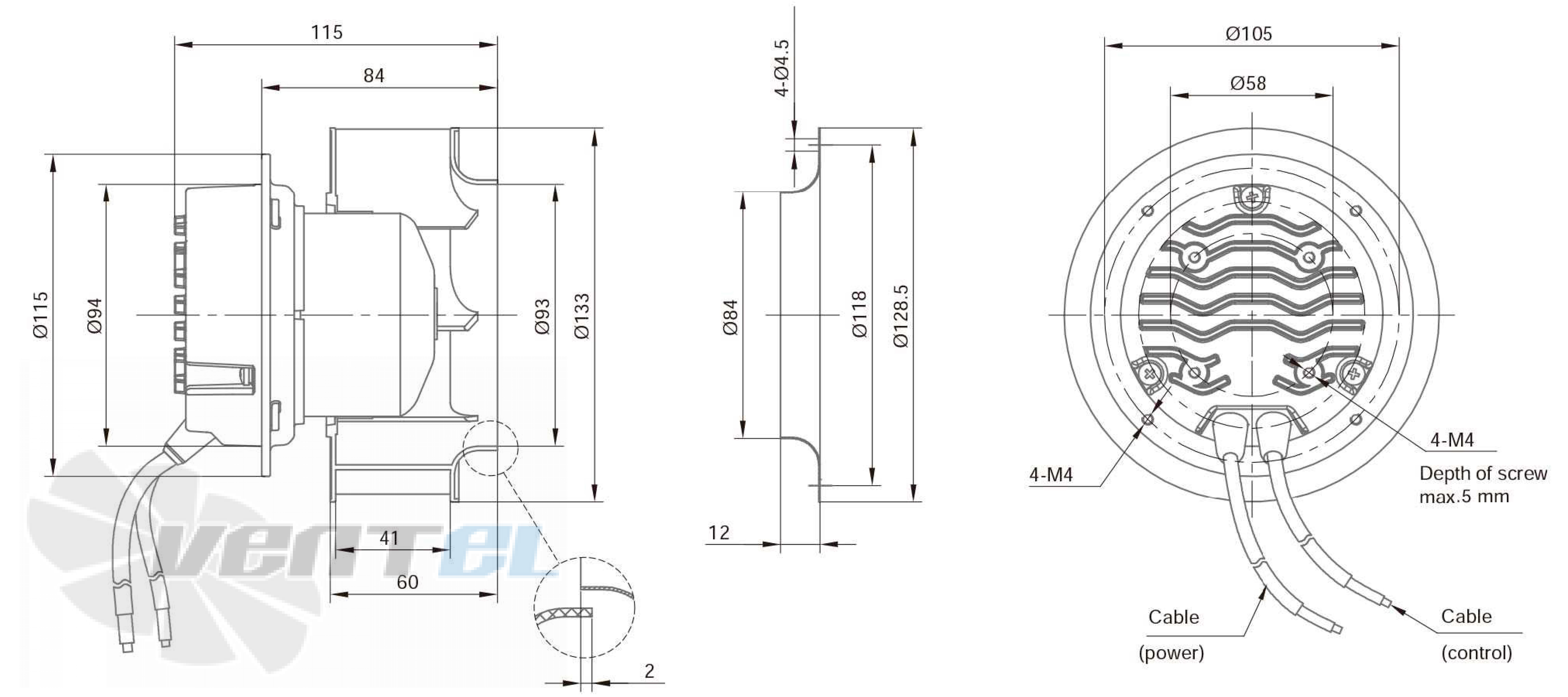 Longwell LWBE3G133-072NS-002 - описание, технические характеристики, графики