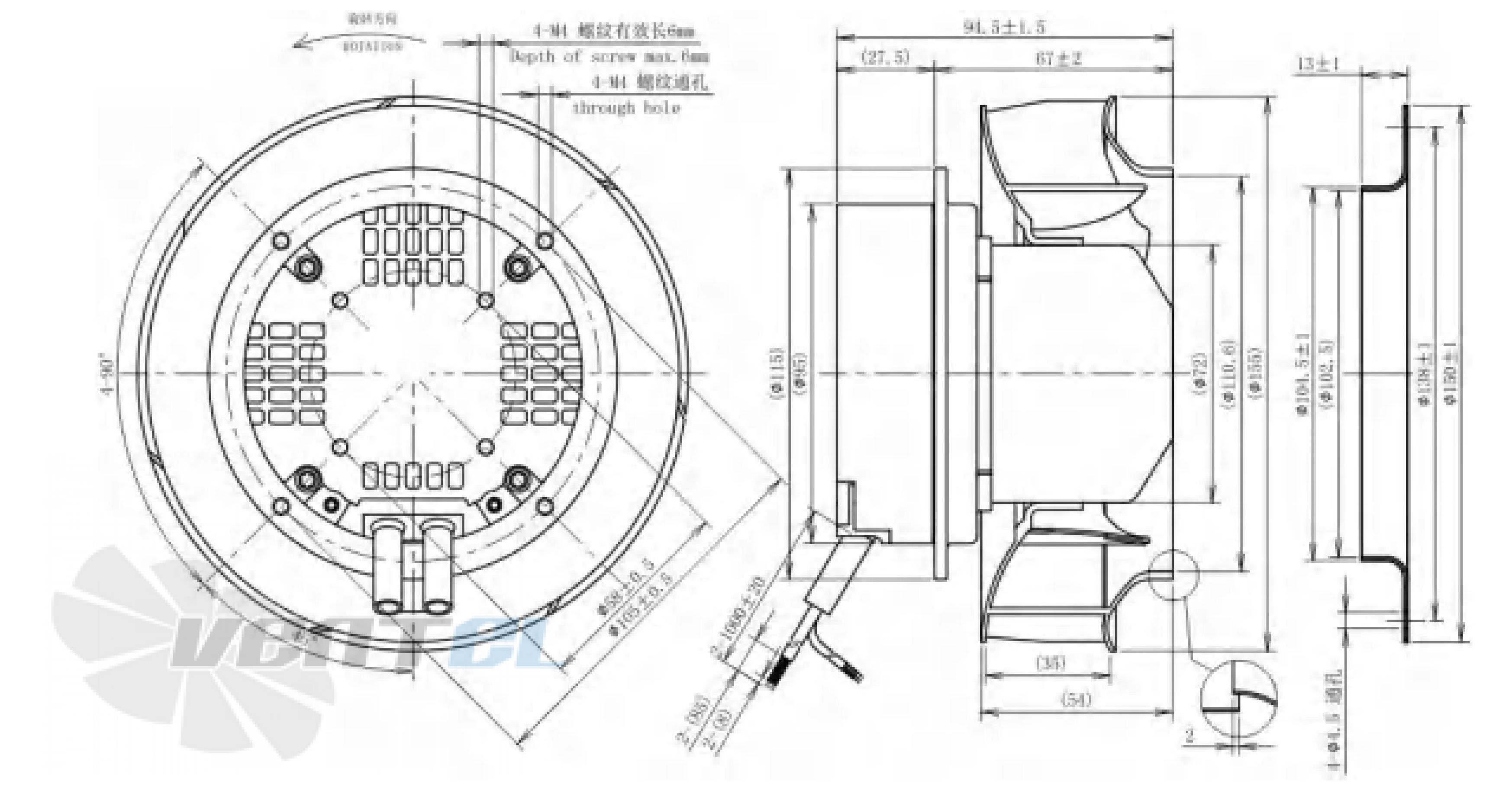 Longwell LWBE3G155-072NS-001 - описание, технические характеристики, графики