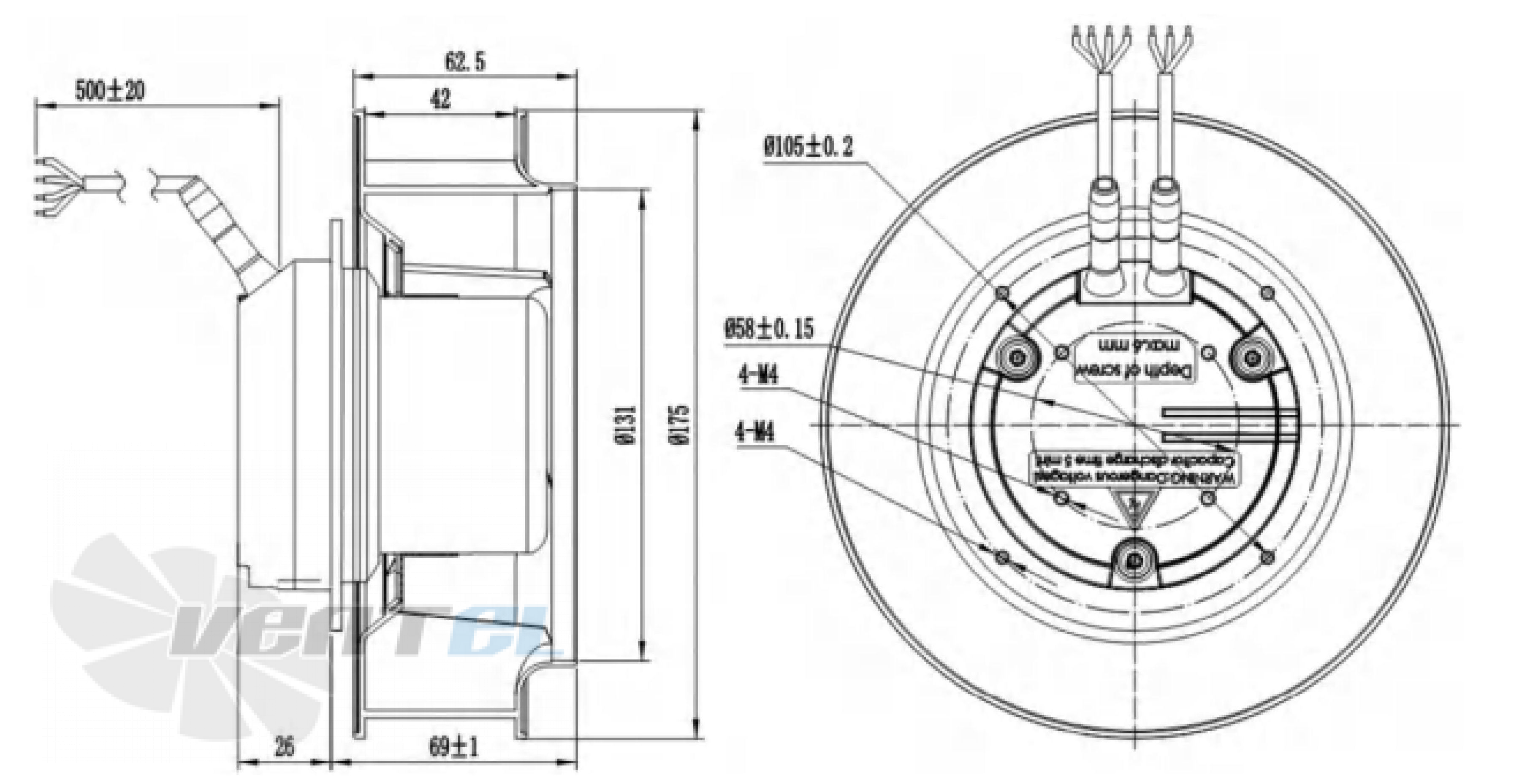 Longwell LWBE3G175-072NS-001 - описание, технические характеристики, графики