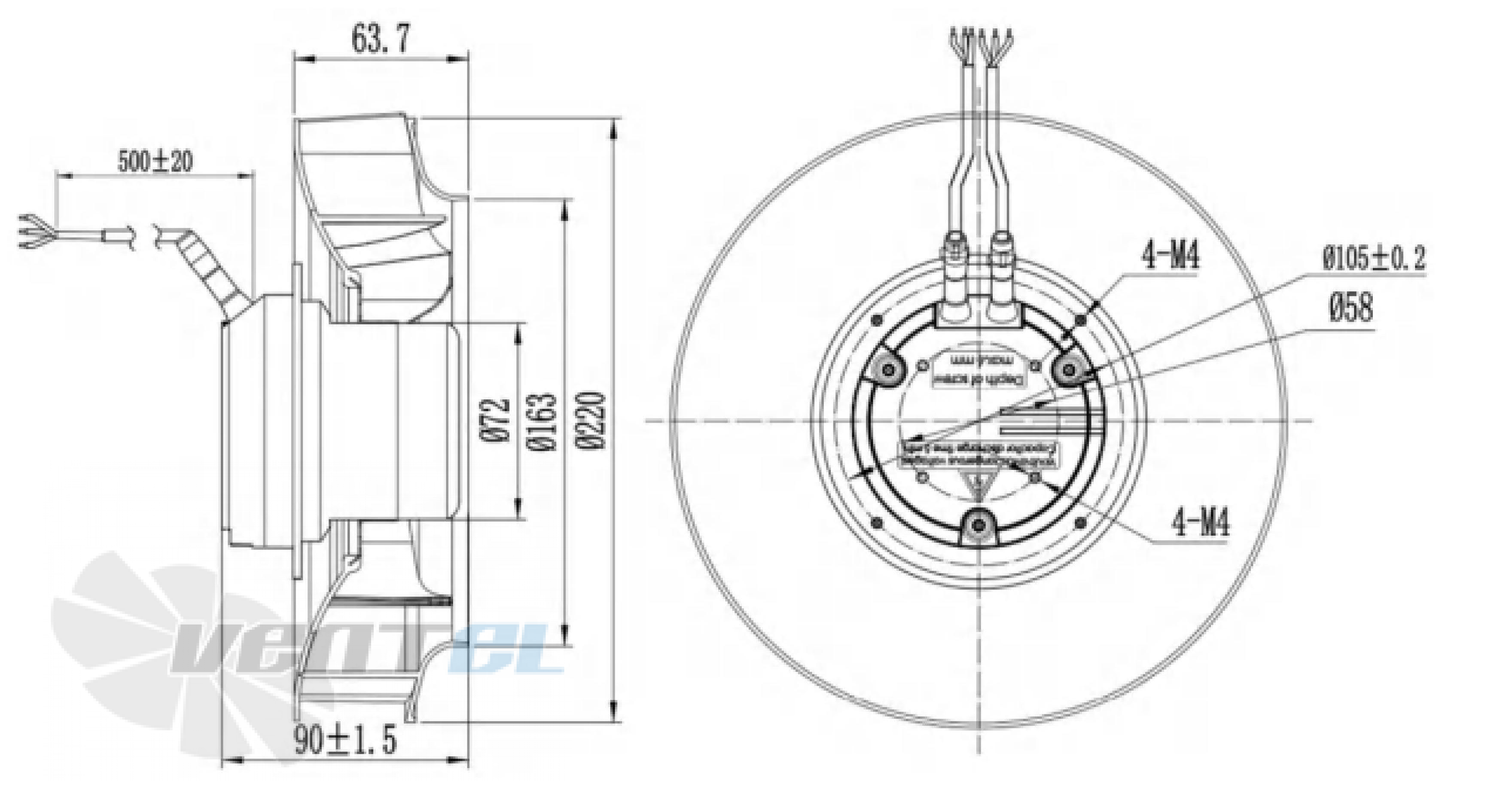 Longwell LWBE3G220-072NS-001 - описание, технические характеристики, графики