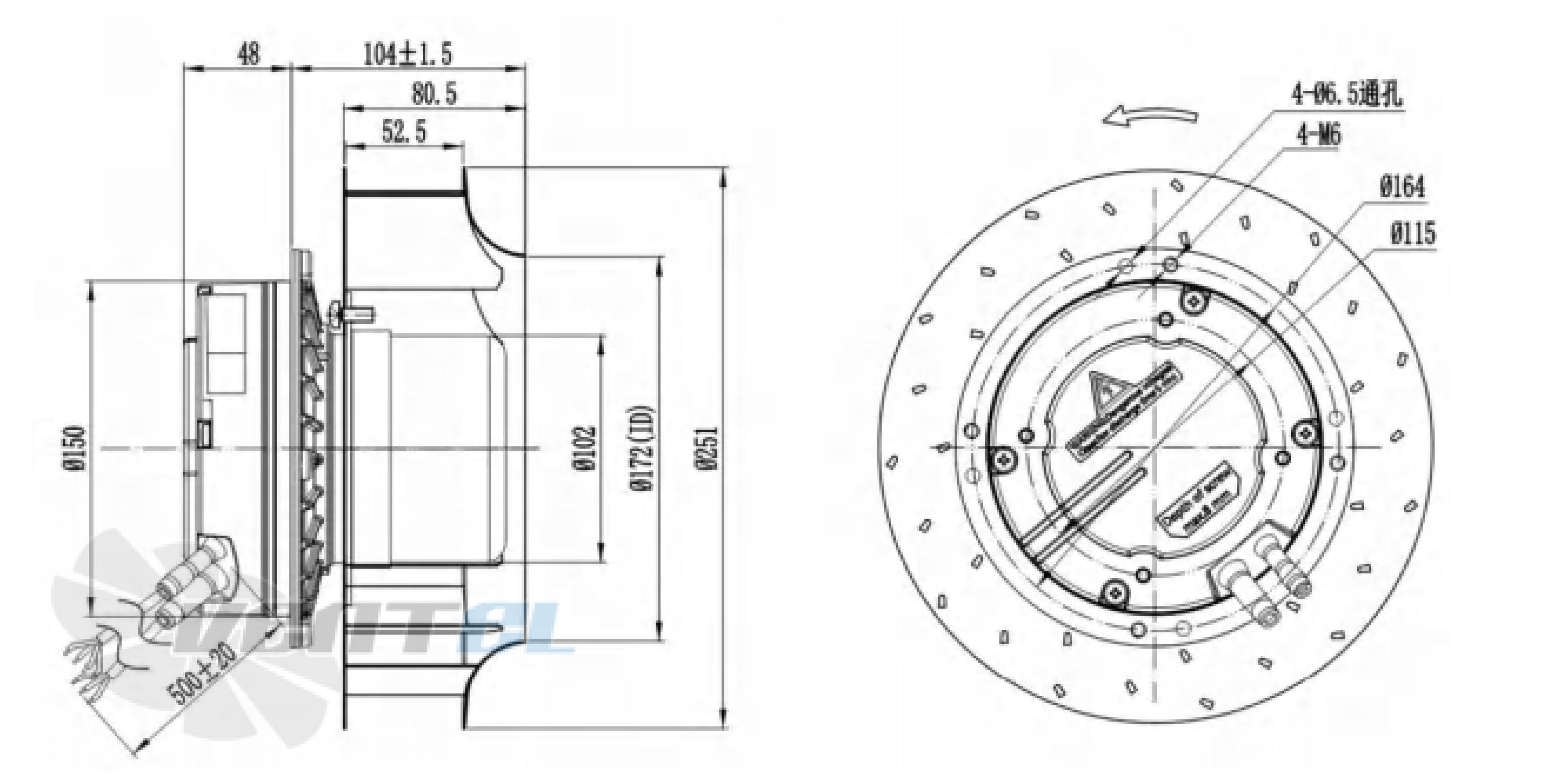 Longwell LWBE3G250-102NS-006 - описание, технические характеристики, графики