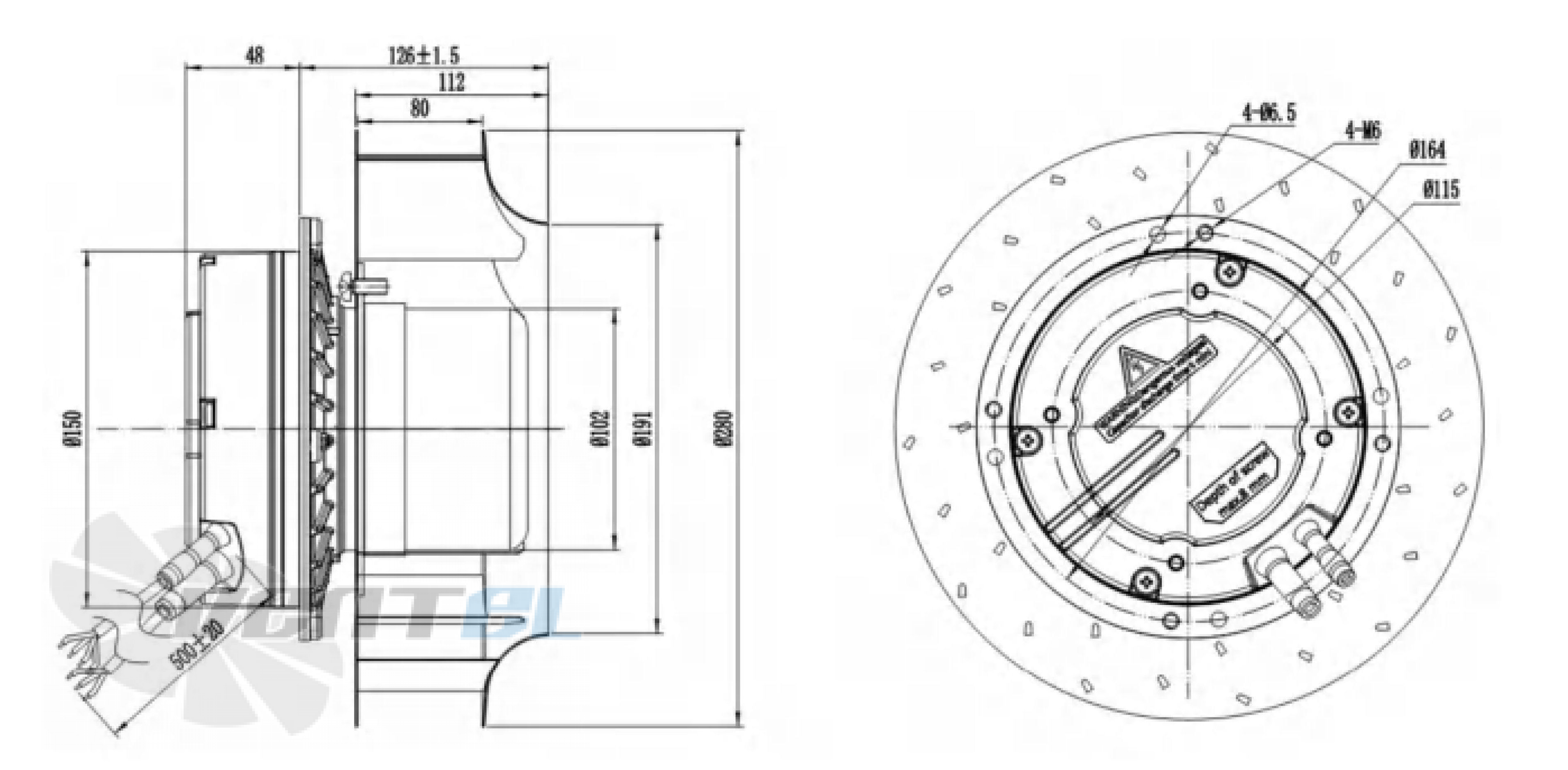 Longwell LWBE3G280-102NS-002 - описание, технические характеристики, графики