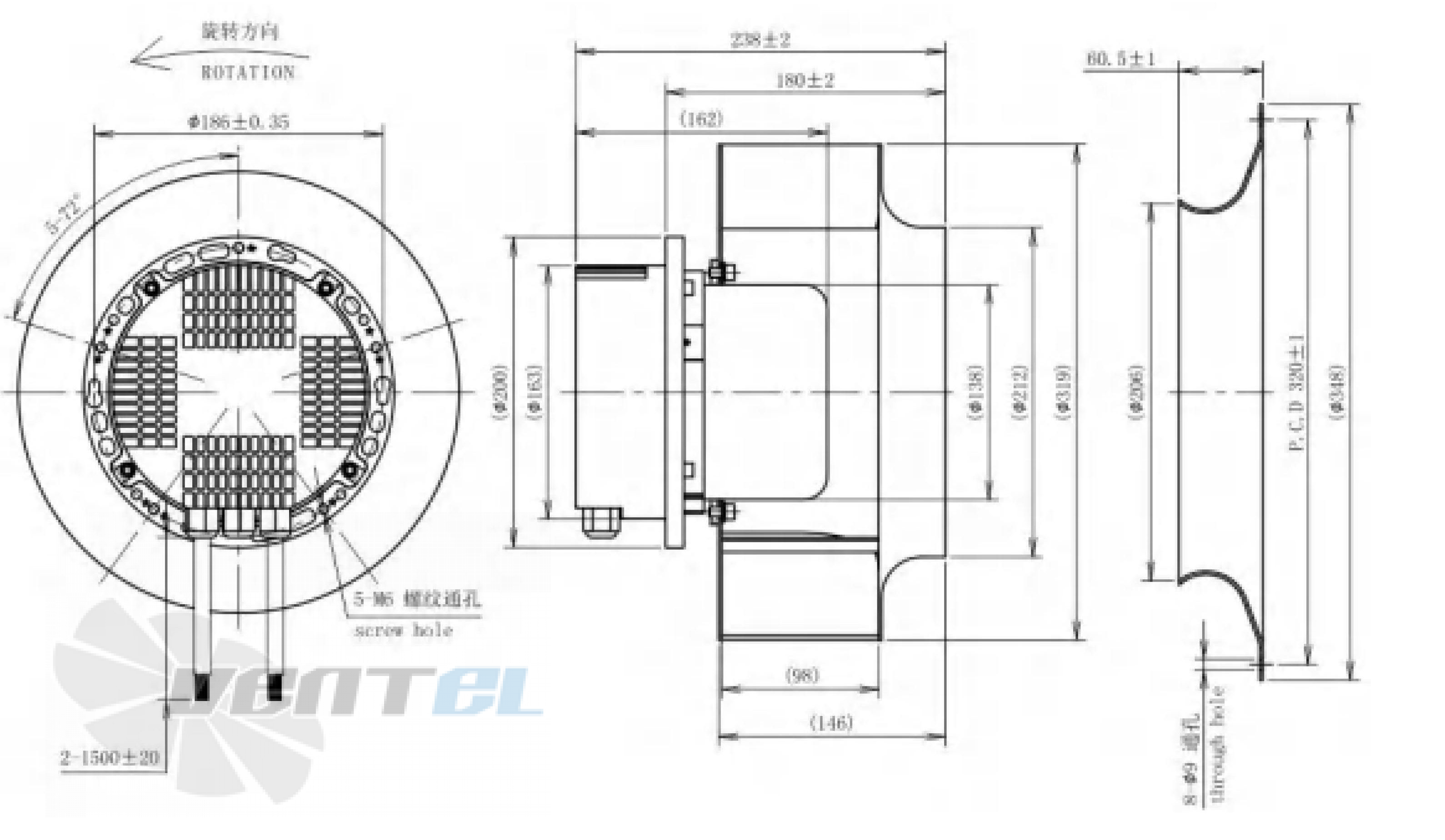 Longwell LWBE3G310-137NS-005 - описание, технические характеристики, графики