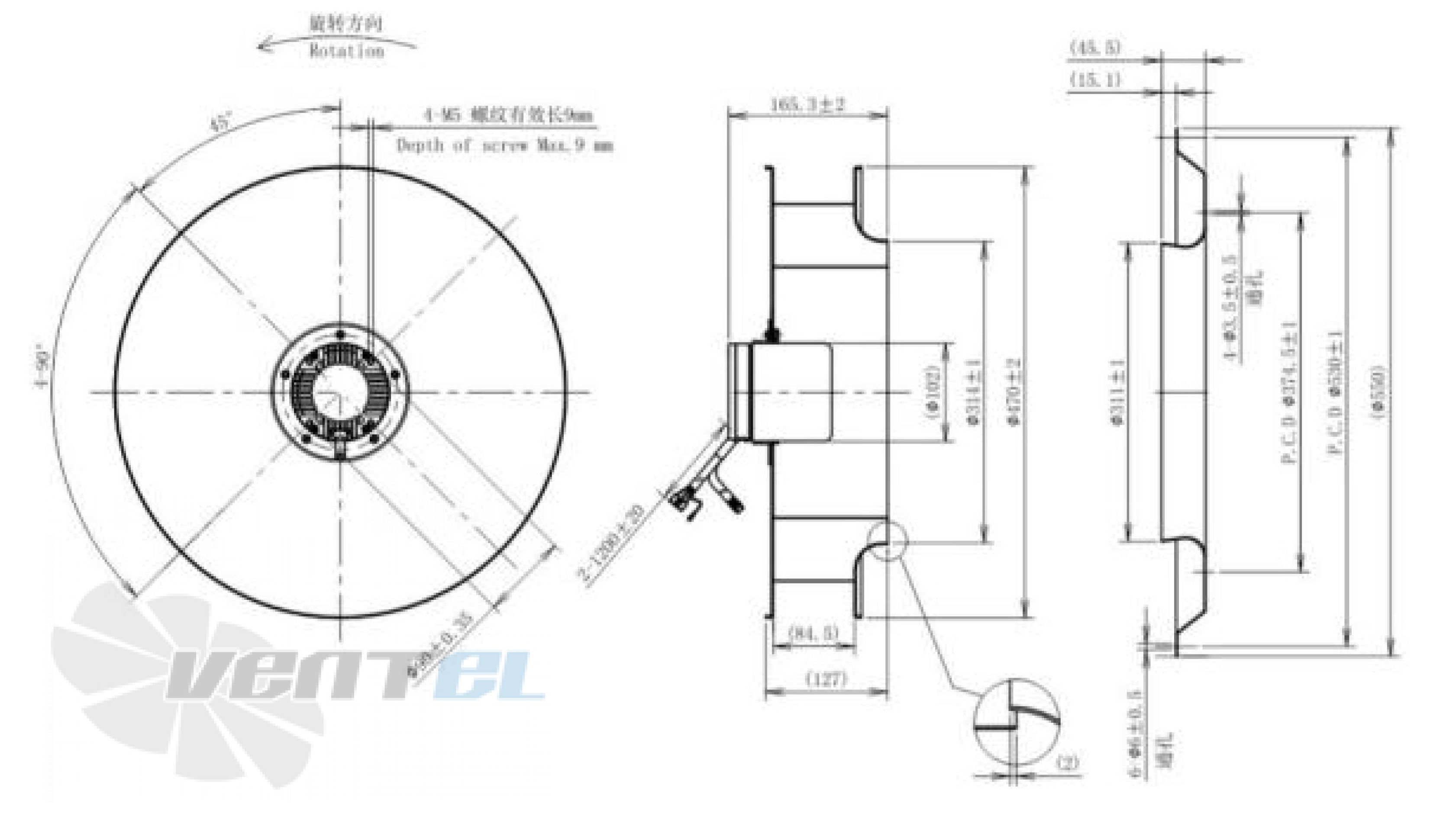 Longwell LWBE3G470-102NS-001 - описание, технические характеристики, графики