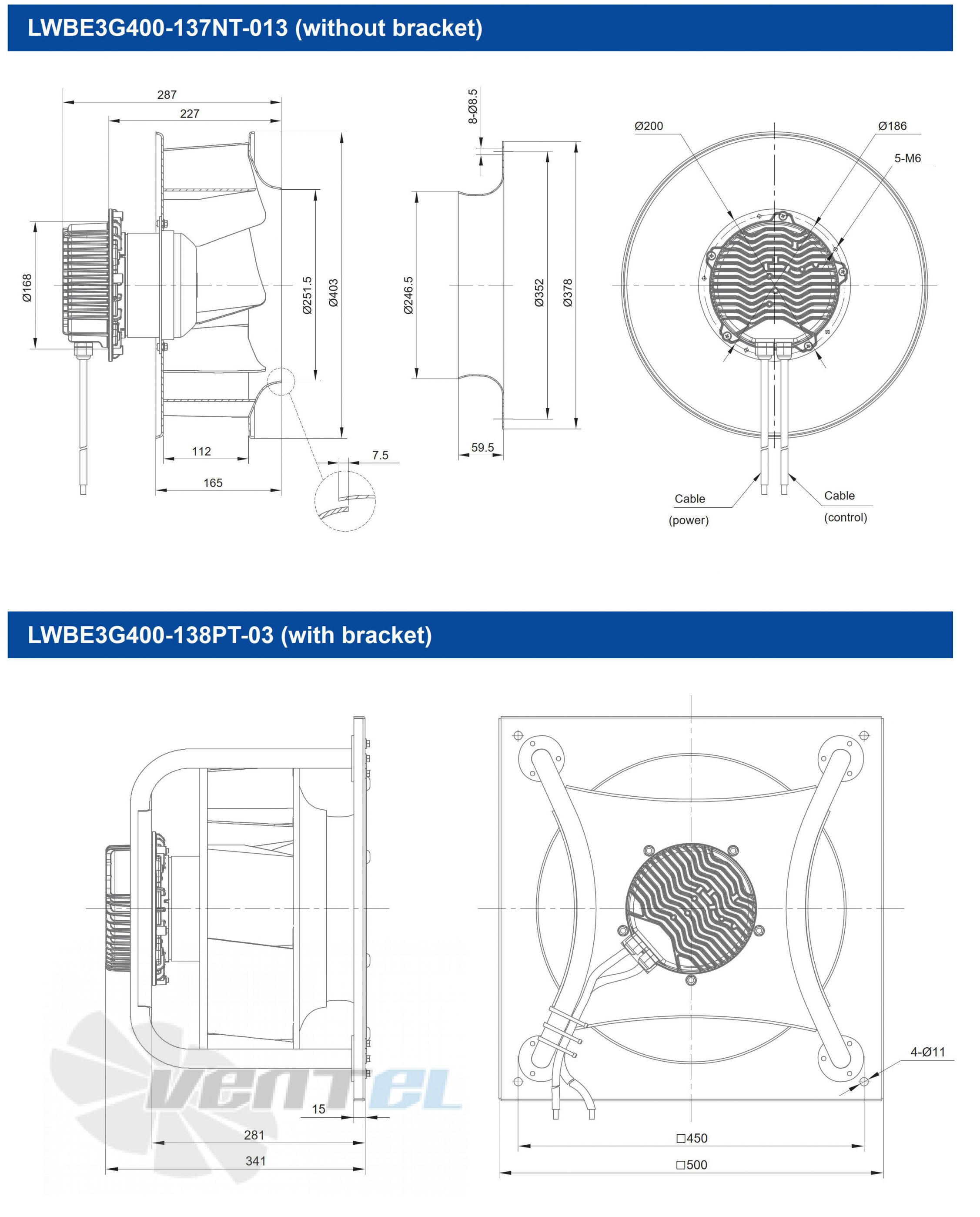 Longwell LWBE3G400-138PT-03 - описание, технические характеристики, графики