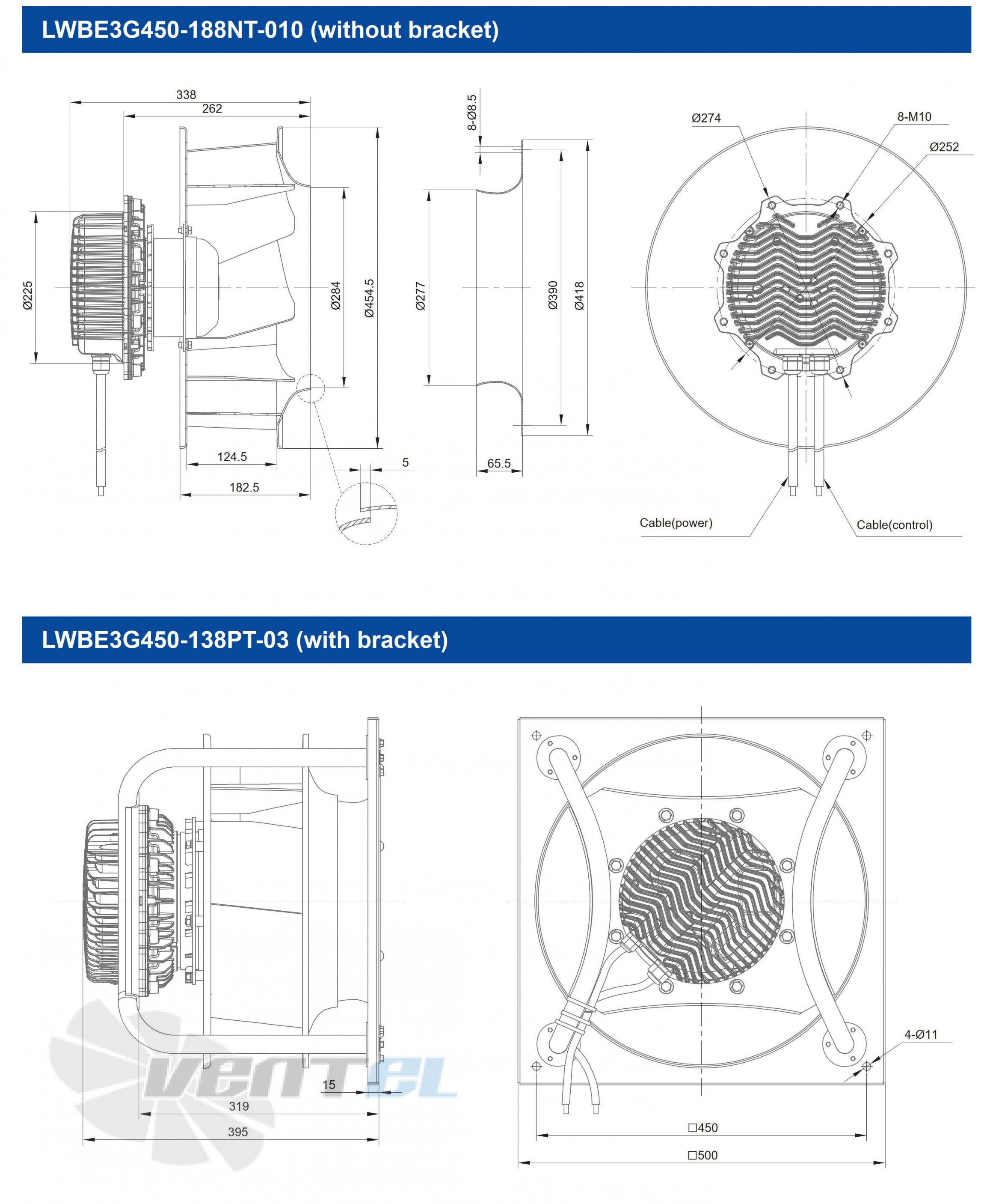 Longwell LWBE3G450-138PT-03 - описание, технические характеристики, графики