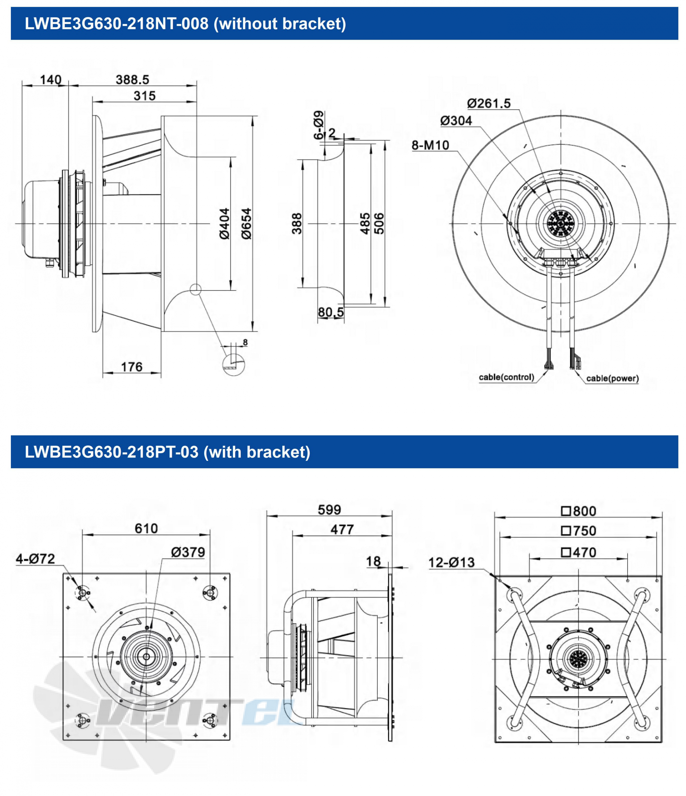 Longwell LWBE3G630-218PT-03 - описание, технические характеристики, графики