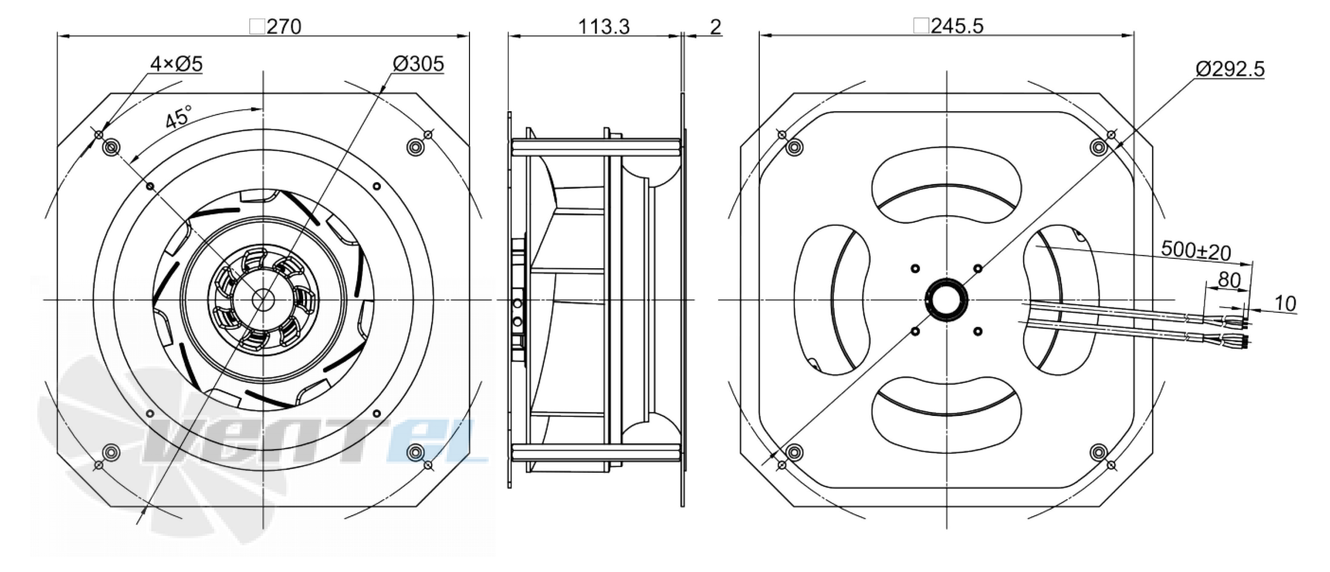 Longwell LWBE225-PS-03 - описание, технические характеристики, графики