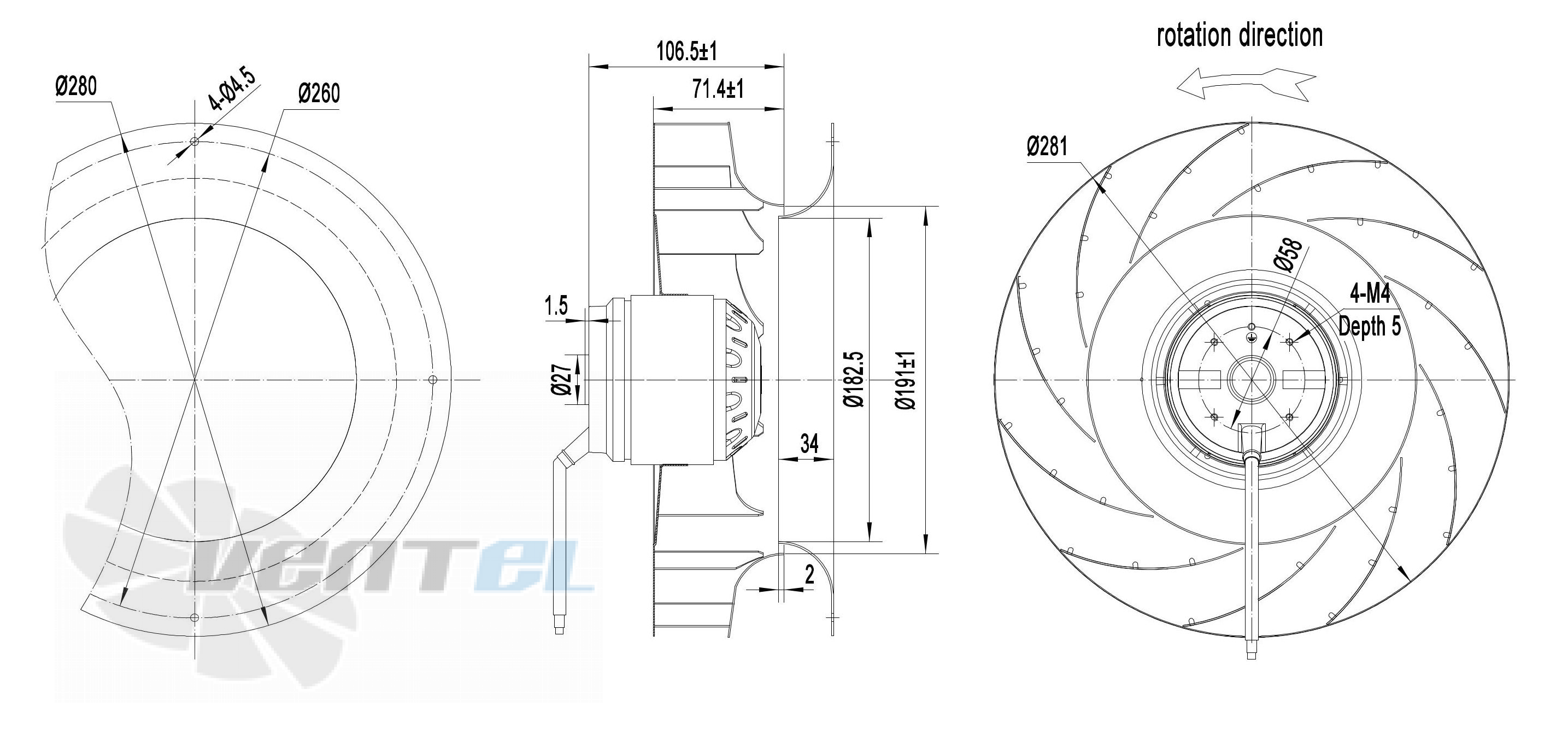 Longwell LWBA2E280-092NS-01 - описание, технические характеристики, графики