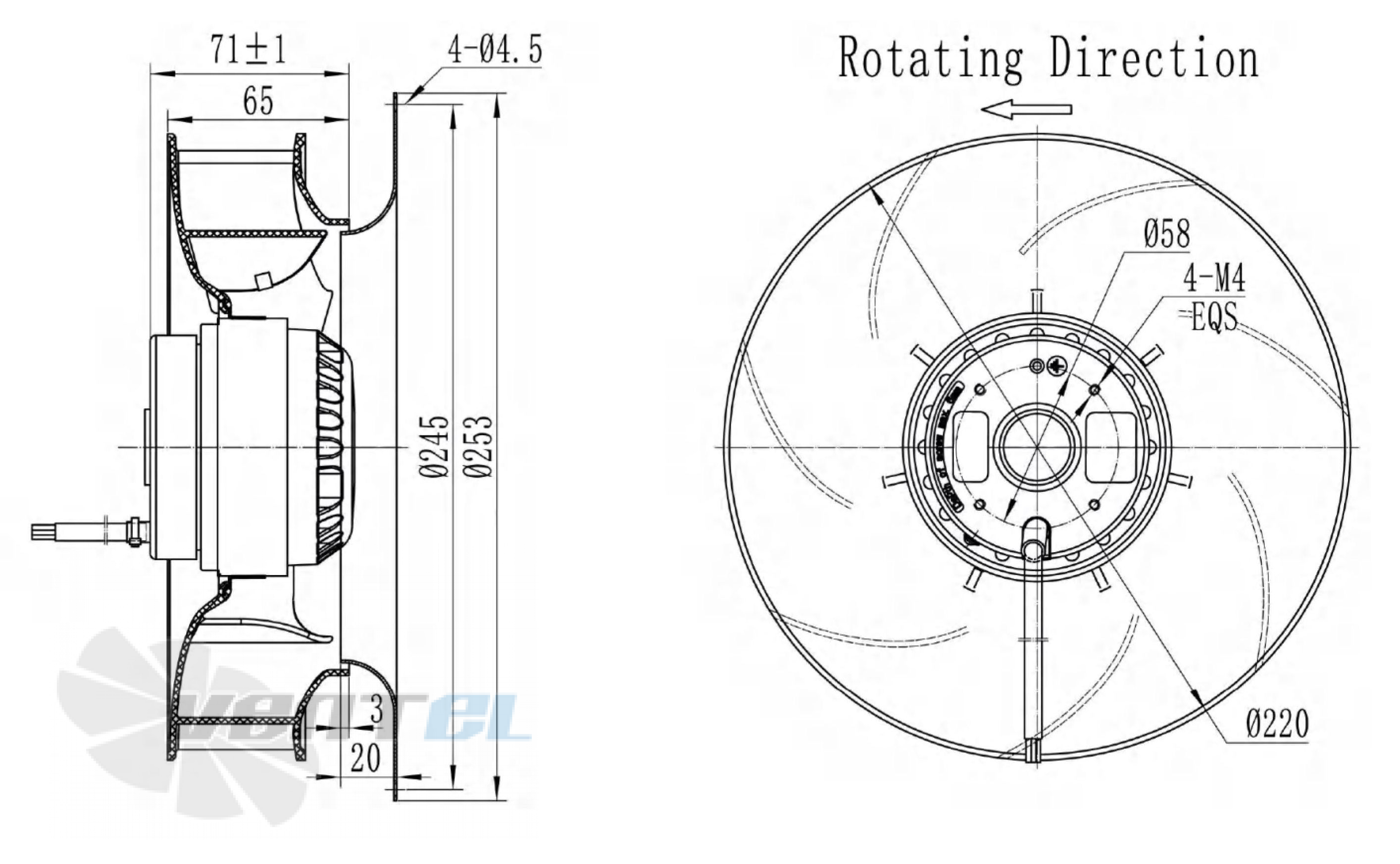 Longwell LWBA2E220-092NS-01 - описание, технические характеристики, графики