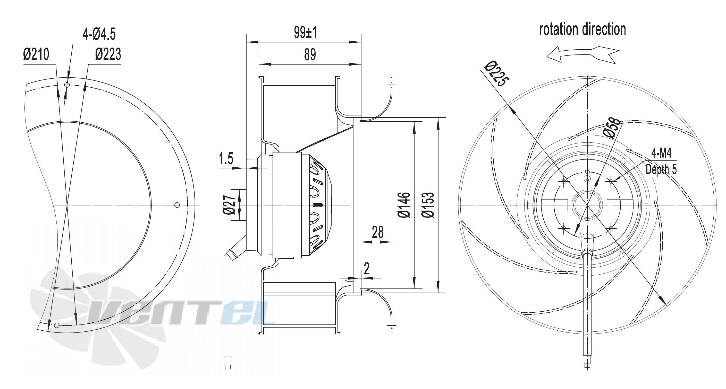 Longwell LWBA2D225-092NT-03 - описание, технические характеристики, графики