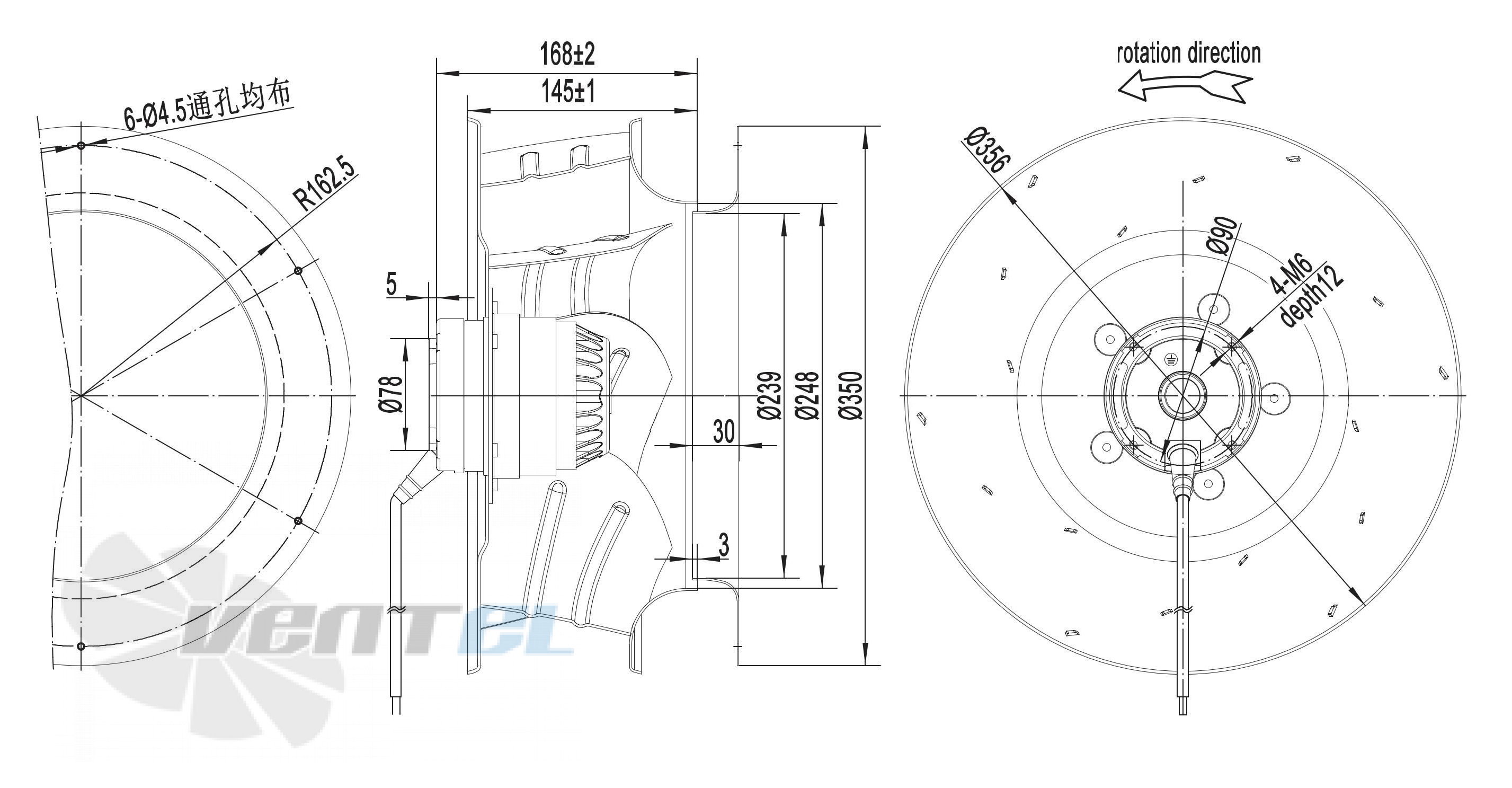 Longwell LWBA4E355-102NS-01 - описание, технические характеристики, графики