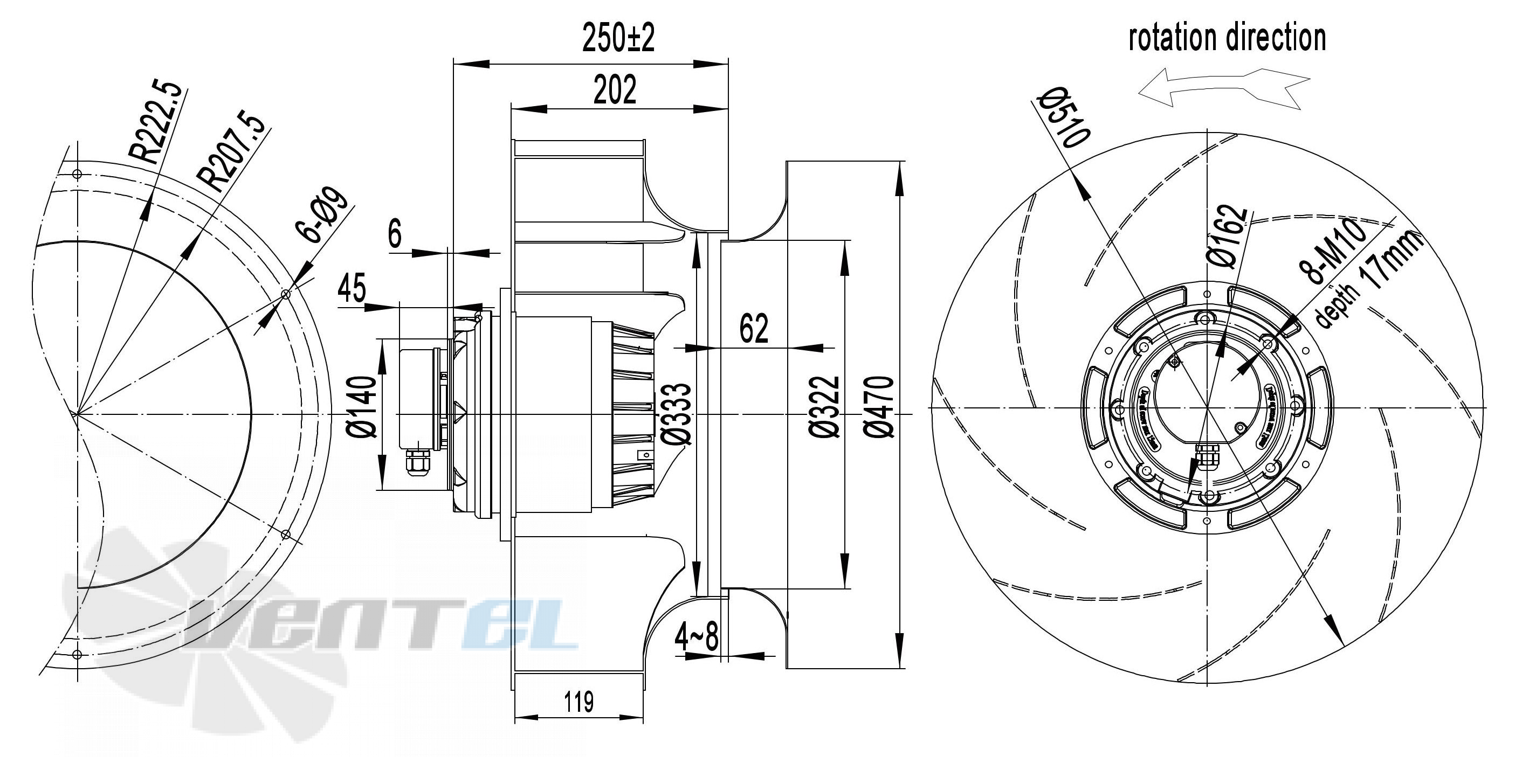 Longwell LWBA4D500-188NT-01 - описание, технические характеристики, графики