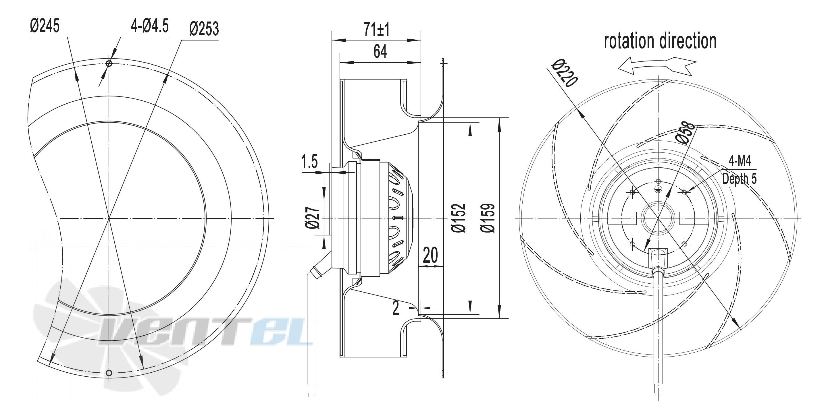 Longwell LWBA2E220-092NS-05 - описание, технические характеристики, графики