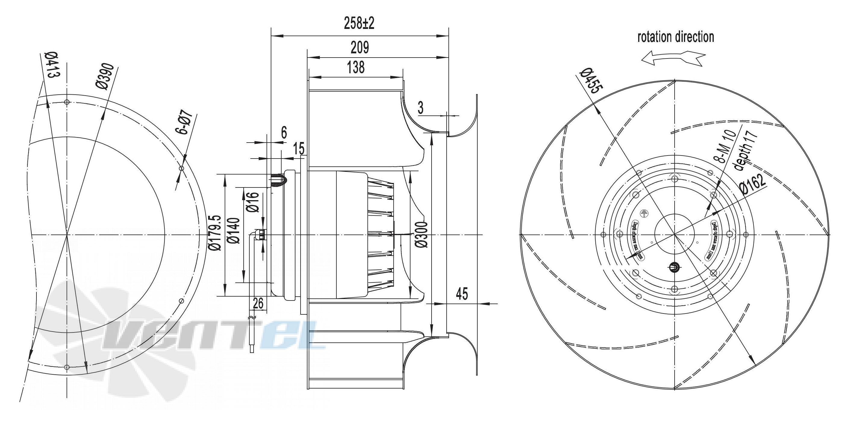 Longwell LWBA4D450-188NT-04 - описание, технические характеристики, графики