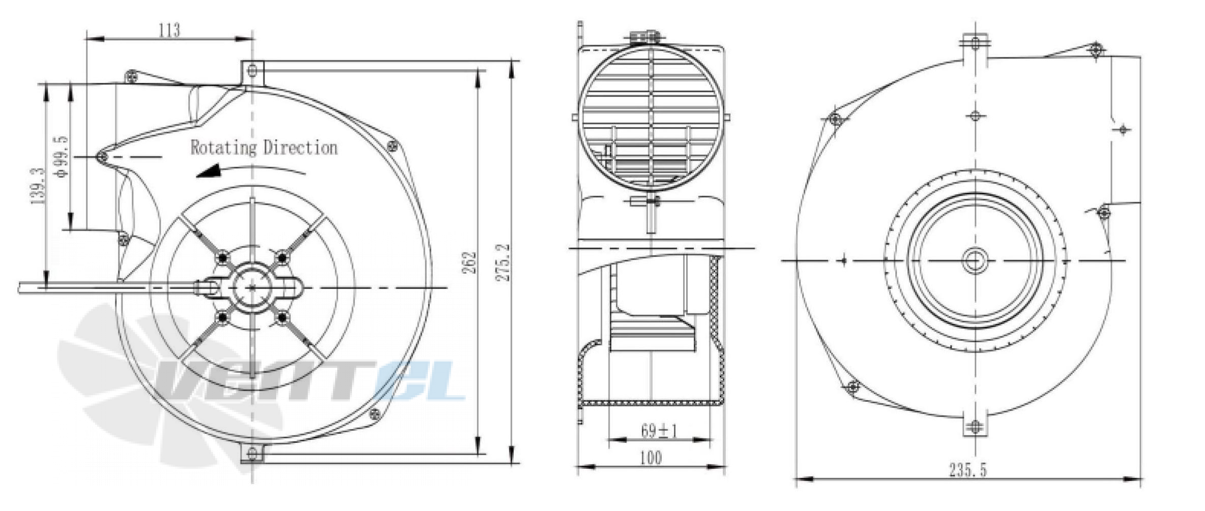 Fans-tech SH140D3-DC0-00 - описание, технические характеристики, графики