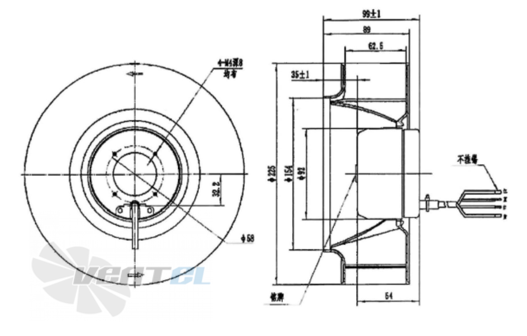 Fans-tech SC225D3-DF0-06 - описание, технические характеристики, графики