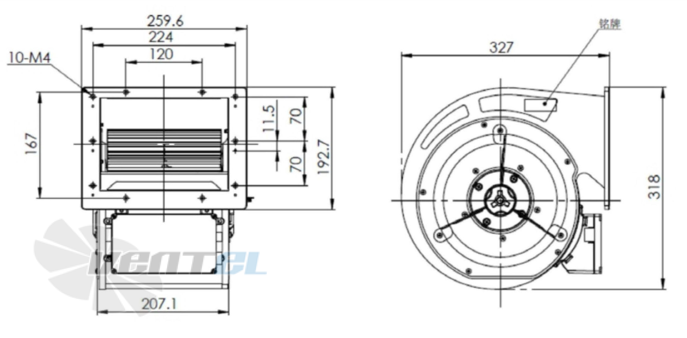 Fans-tech SC220D3-DA0-02 - описание, технические характеристики, графики