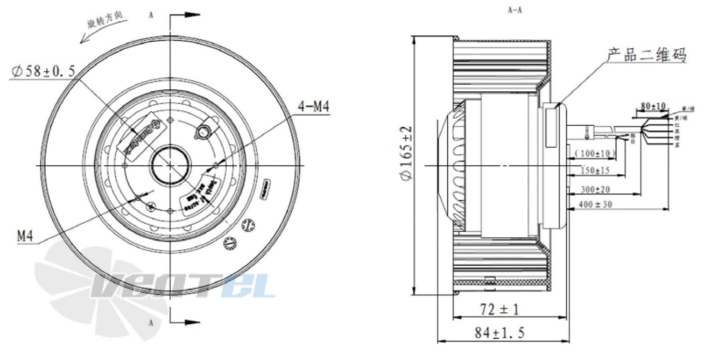 Fans-tech SC160A1-068-005 - описание, технические характеристики, графики