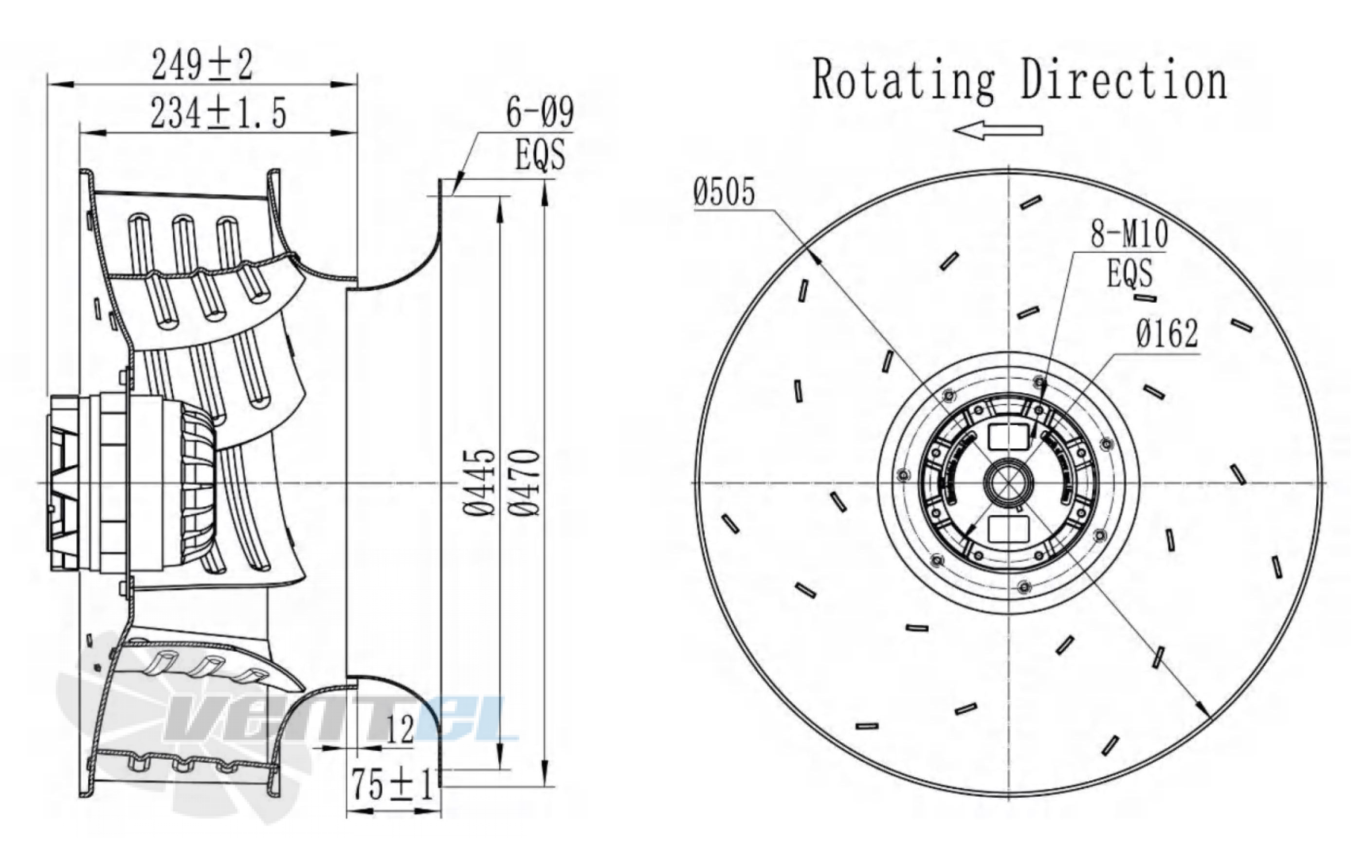 Longwell LWBA4D500-188NT-05 - описание, технические характеристики, графики