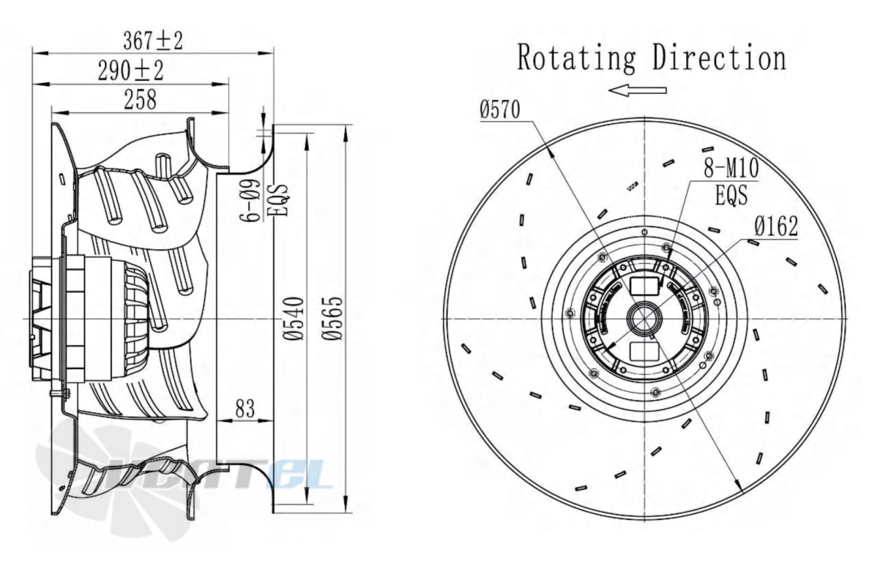 Longwell LWBA4D560-188NT-05 - описание, технические характеристики, графики