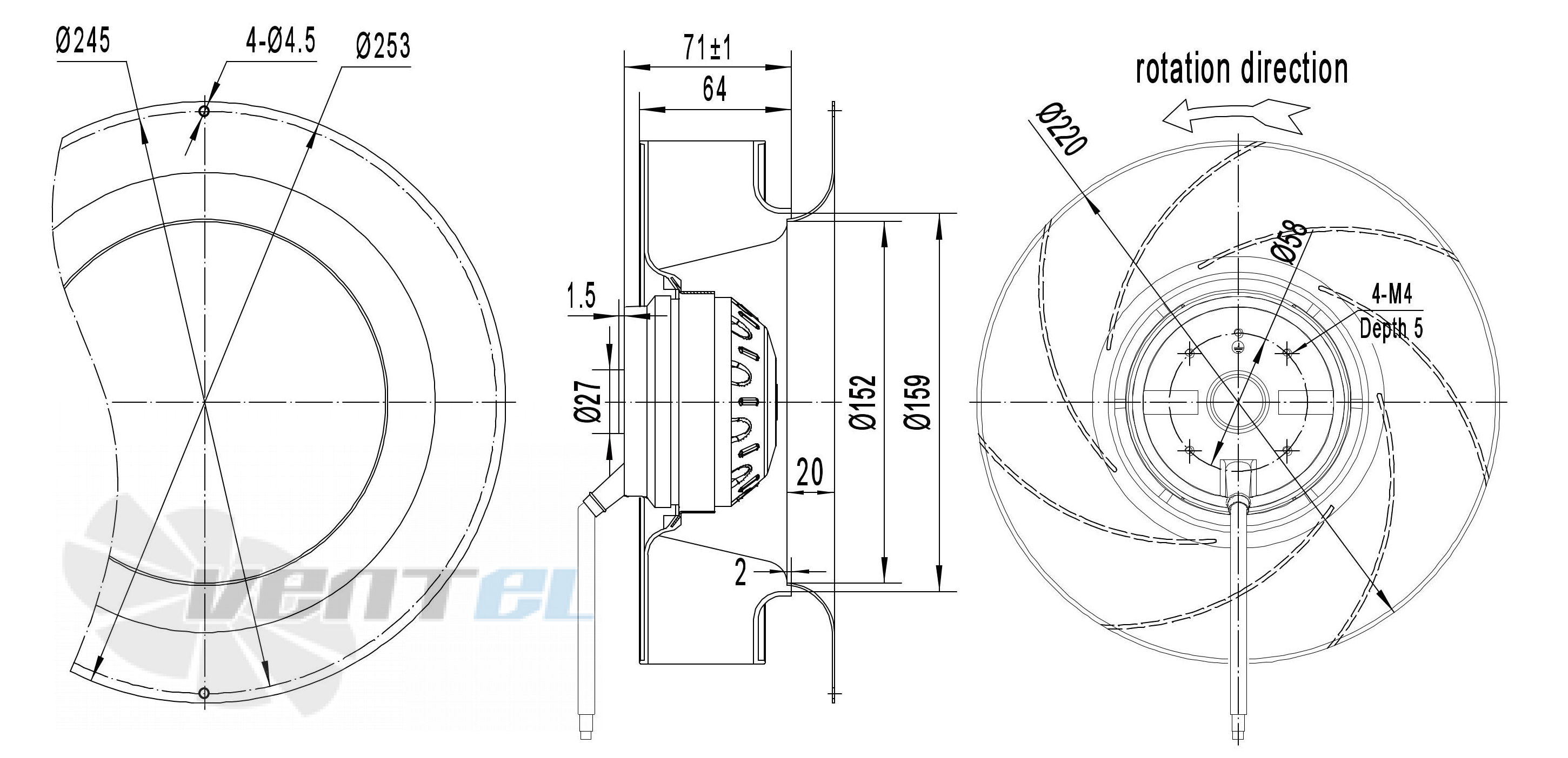 Longwell LWBA2E220-092NS-08 - описание, технические характеристики, графики