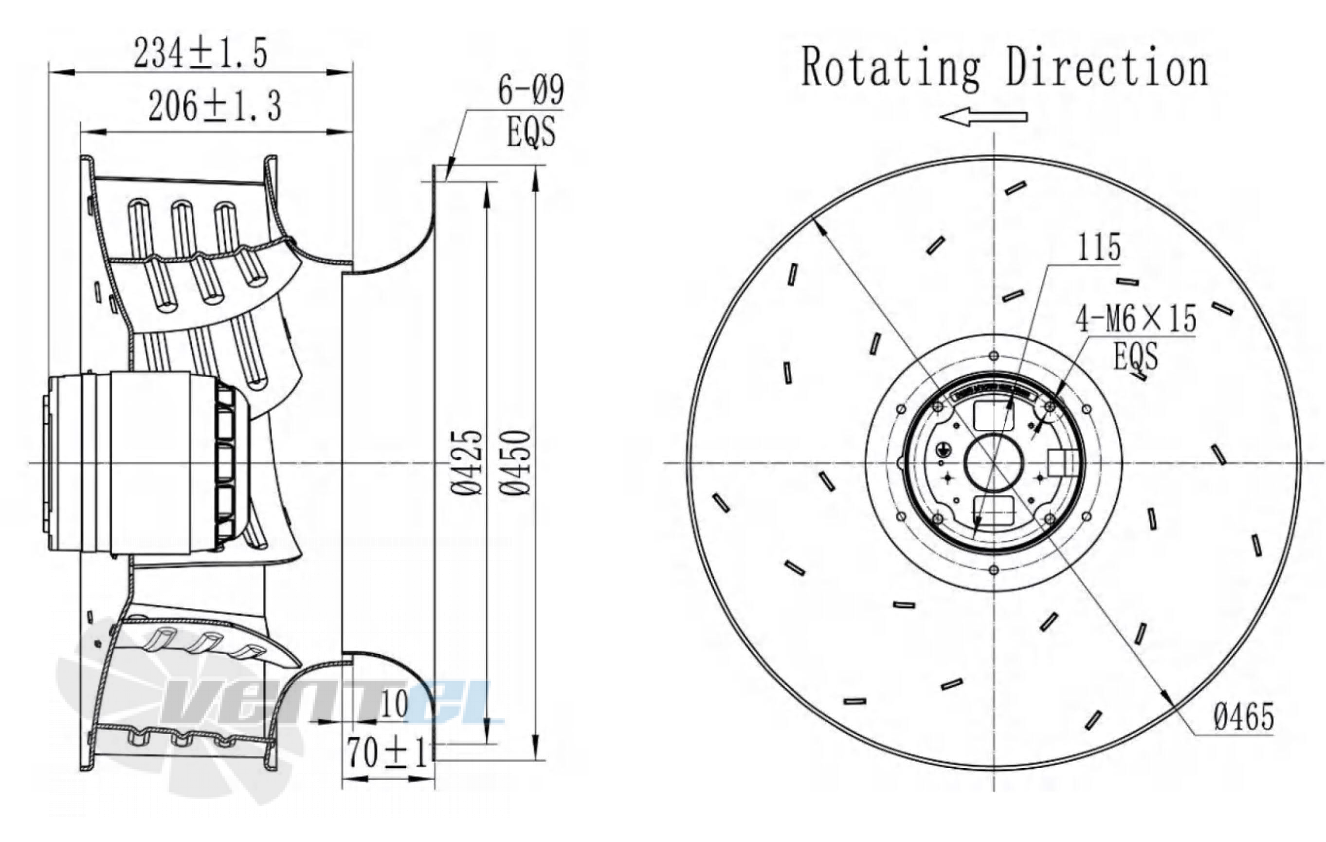 Longwell LWBA4D450-138NT-09 - описание, технические характеристики, графики