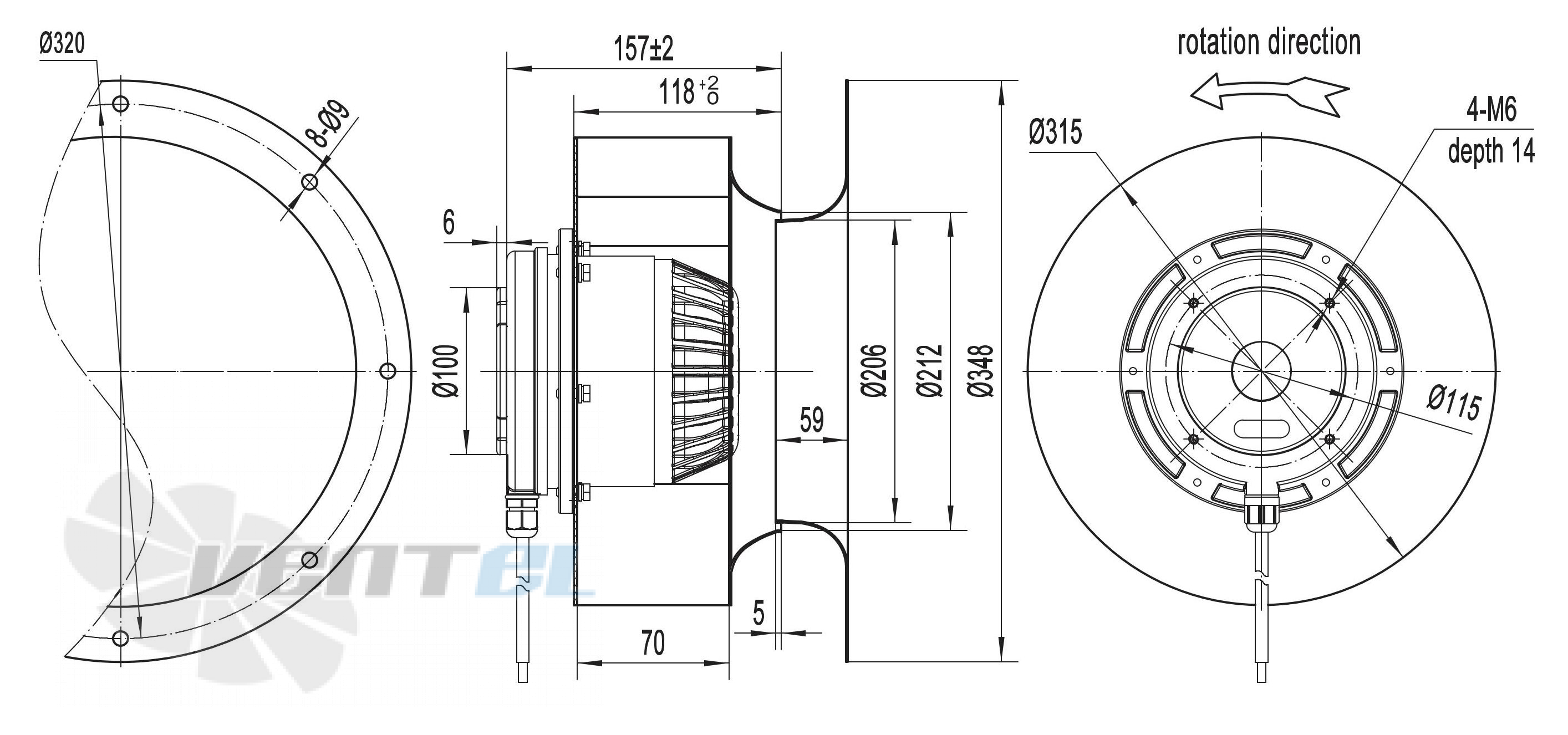 Longwell LWBA2D315-138NT-12 - описание, технические характеристики, графики