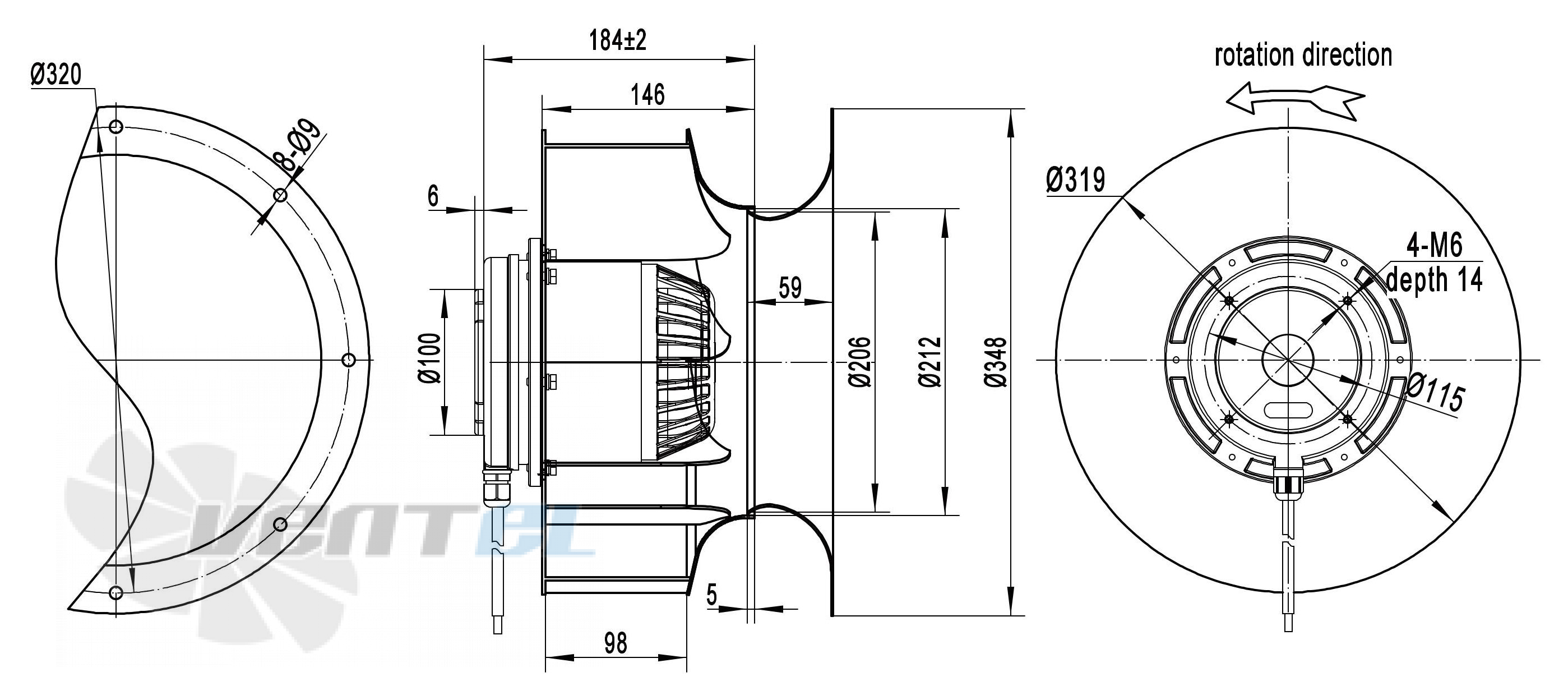 Longwell LWBA4E315-138NS-13 - описание, технические характеристики, графики