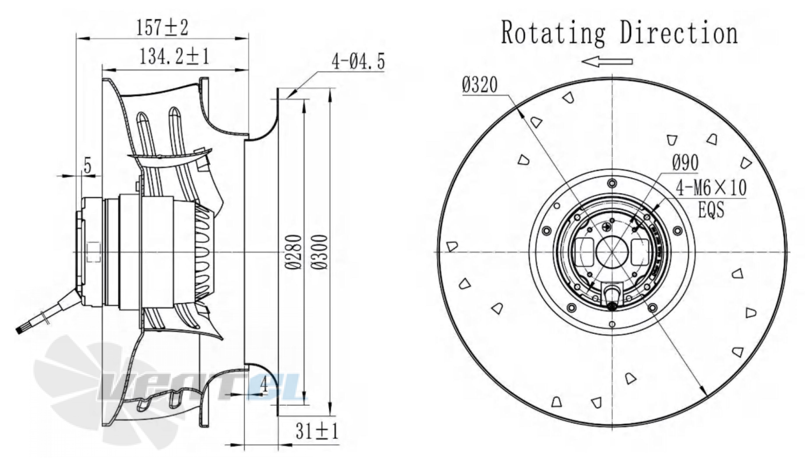 Longwell LWBA4E315-102NS-18 - описание, технические характеристики, графики