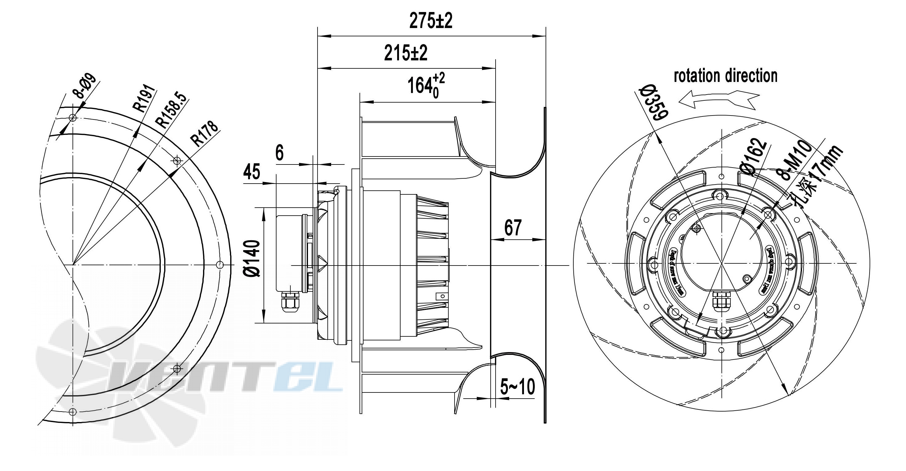 Longwell LWBA2D355-188NT-18 - описание, технические характеристики, графики