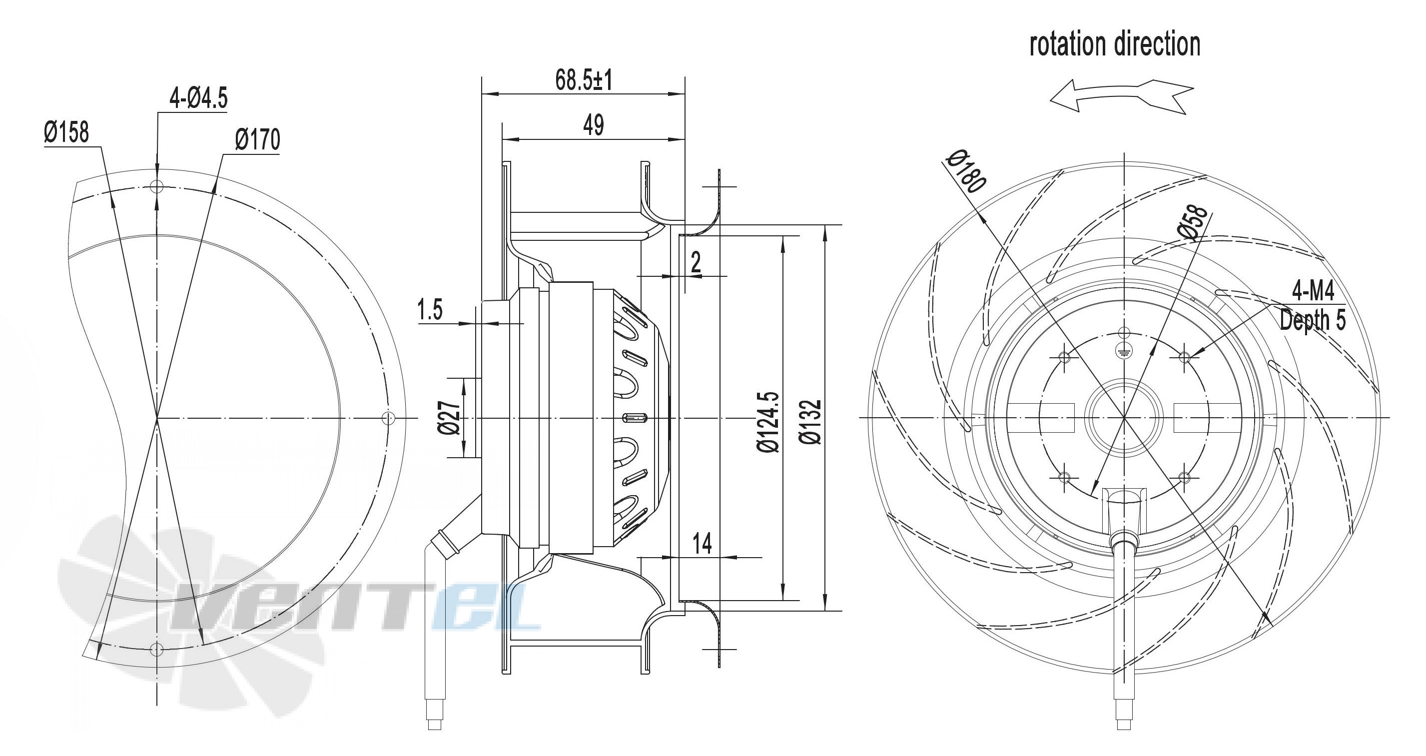 Longwell LWBA2E180-092NS-01 - описание, технические характеристики, графики