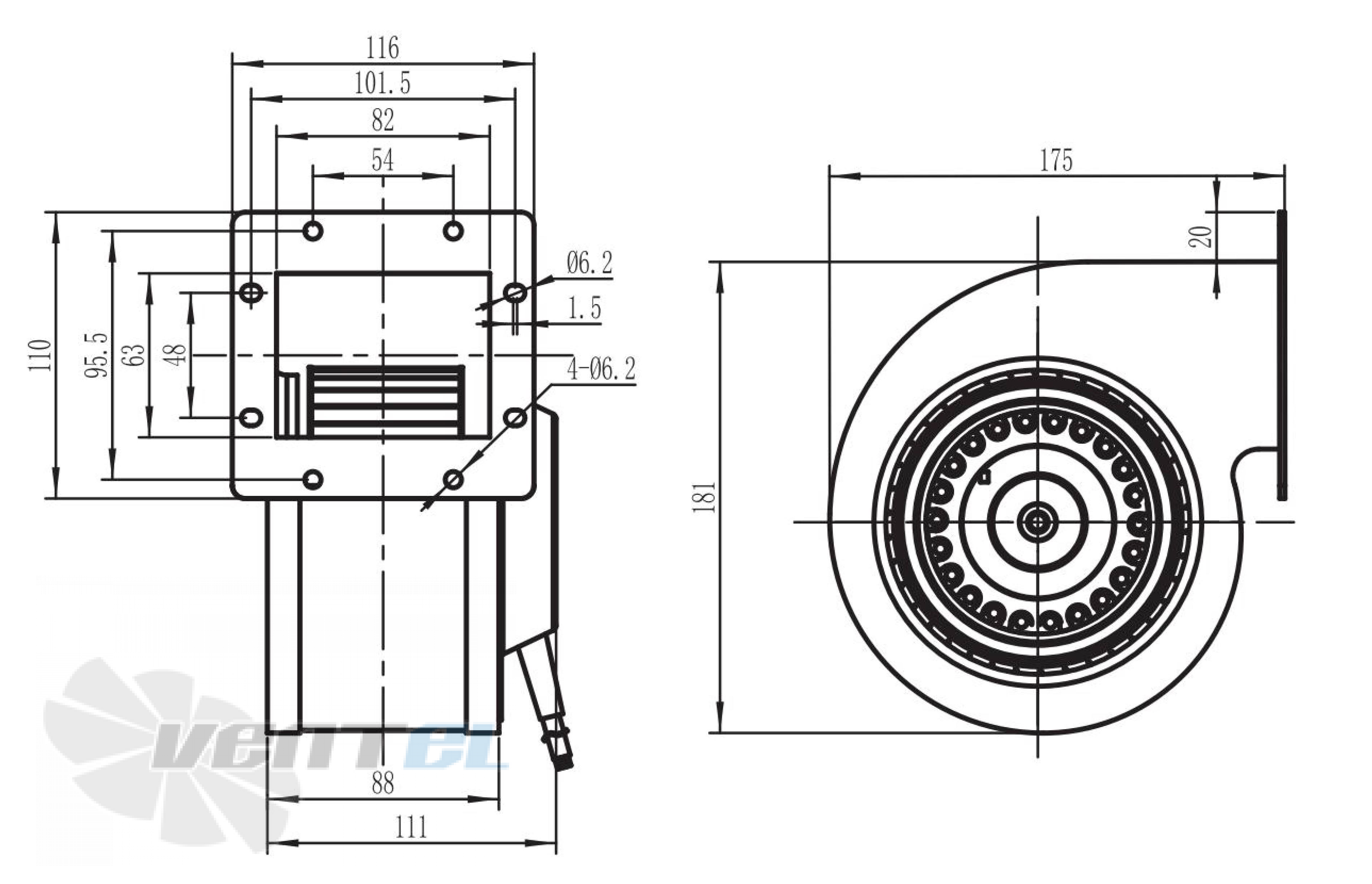 Longwell LWFA4E-133-092SS-01 - описание, технические характеристики, графики