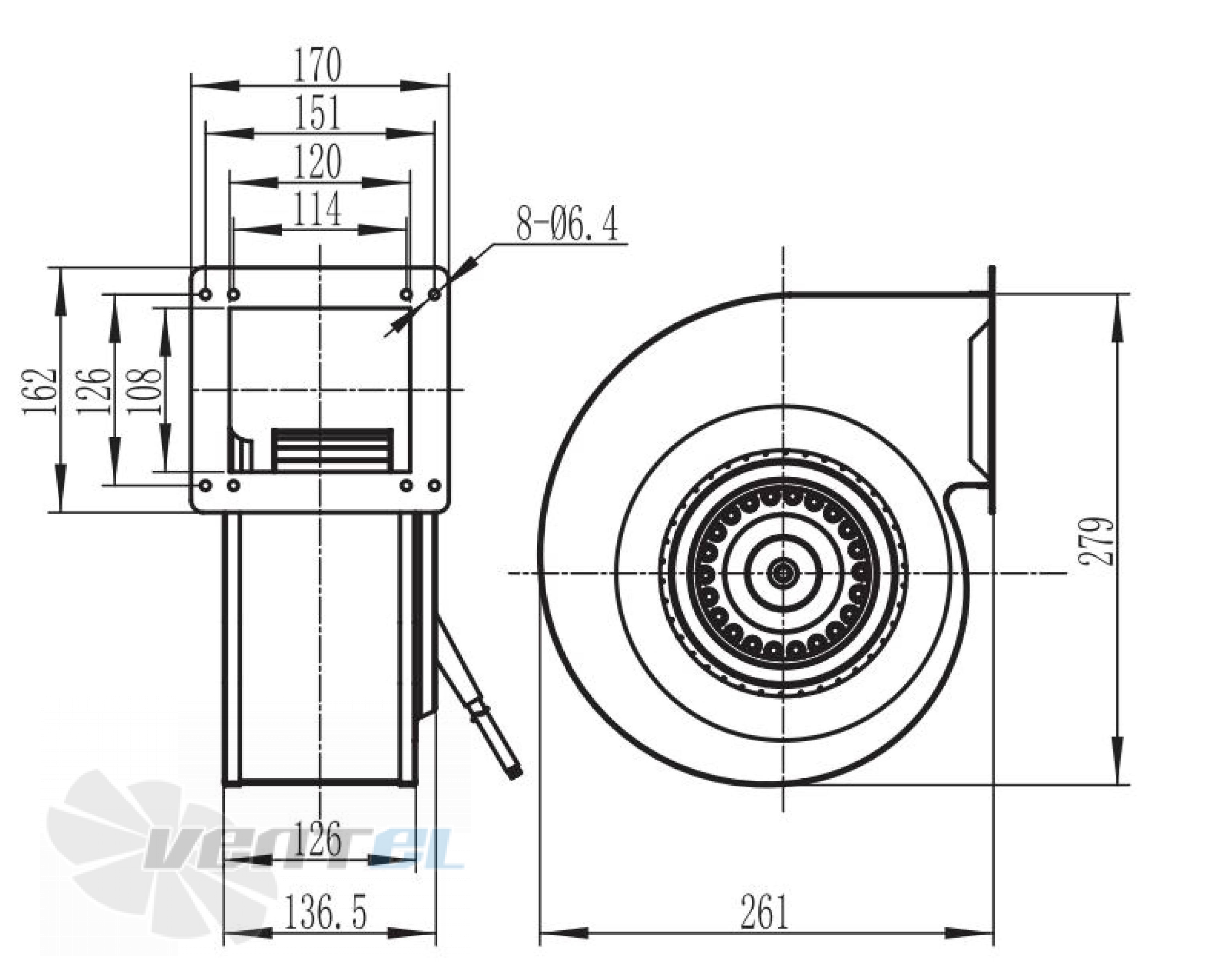 Longwell LWFA4D-180-102SS-01 - описание, технические характеристики, графики