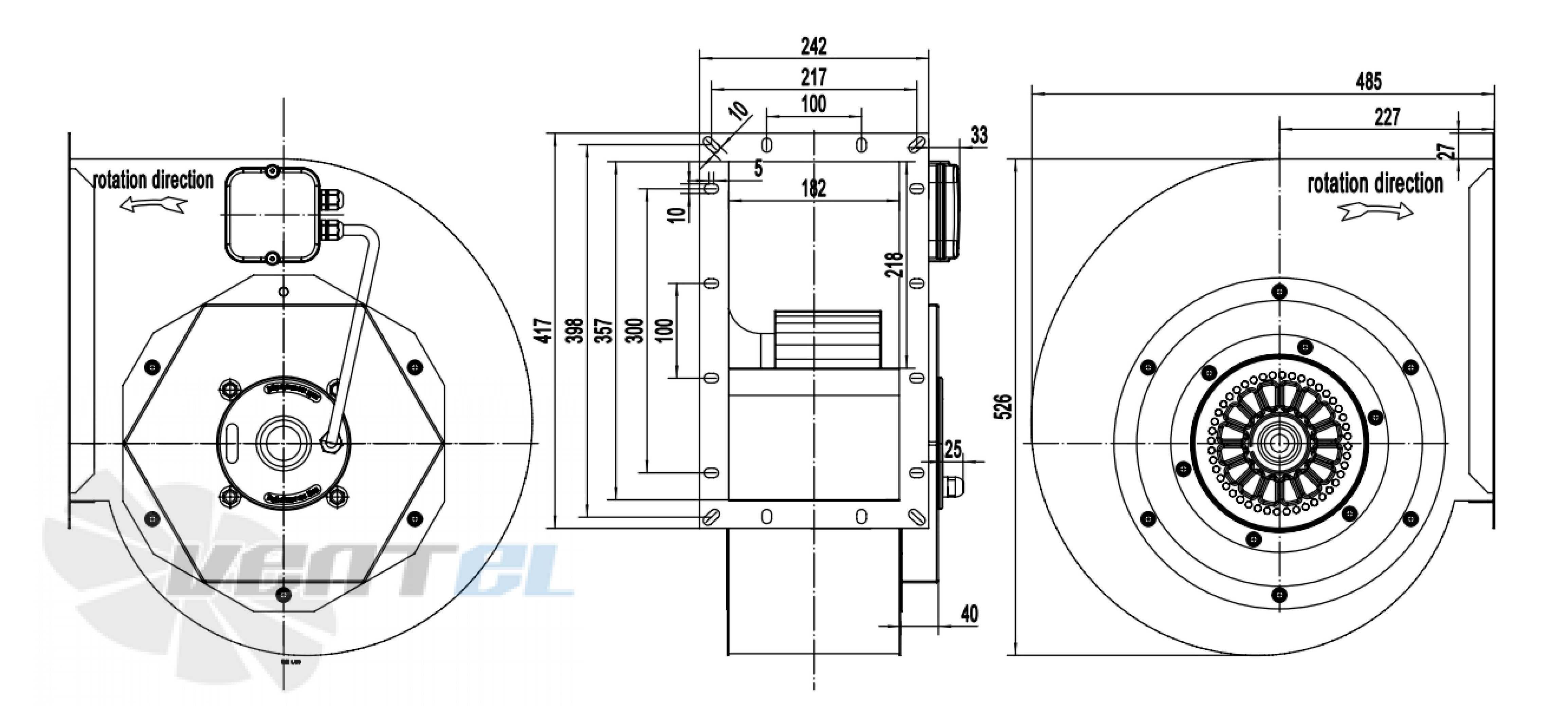 Longwell LWFA4D-280-180SS-01 - описание, технические характеристики, графики