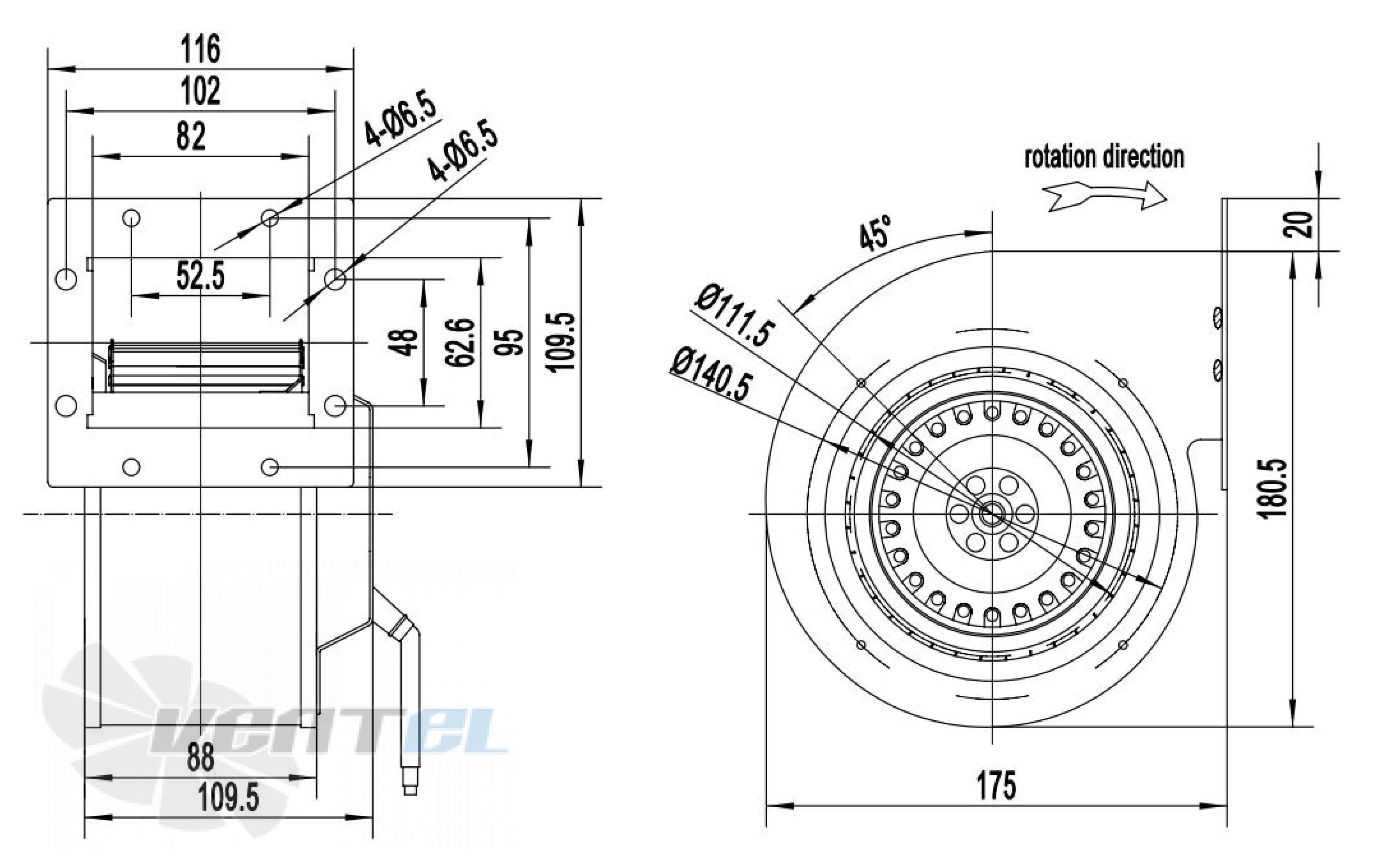 Longwell LWFA4E-133-092SS-02 - описание, технические характеристики, графики