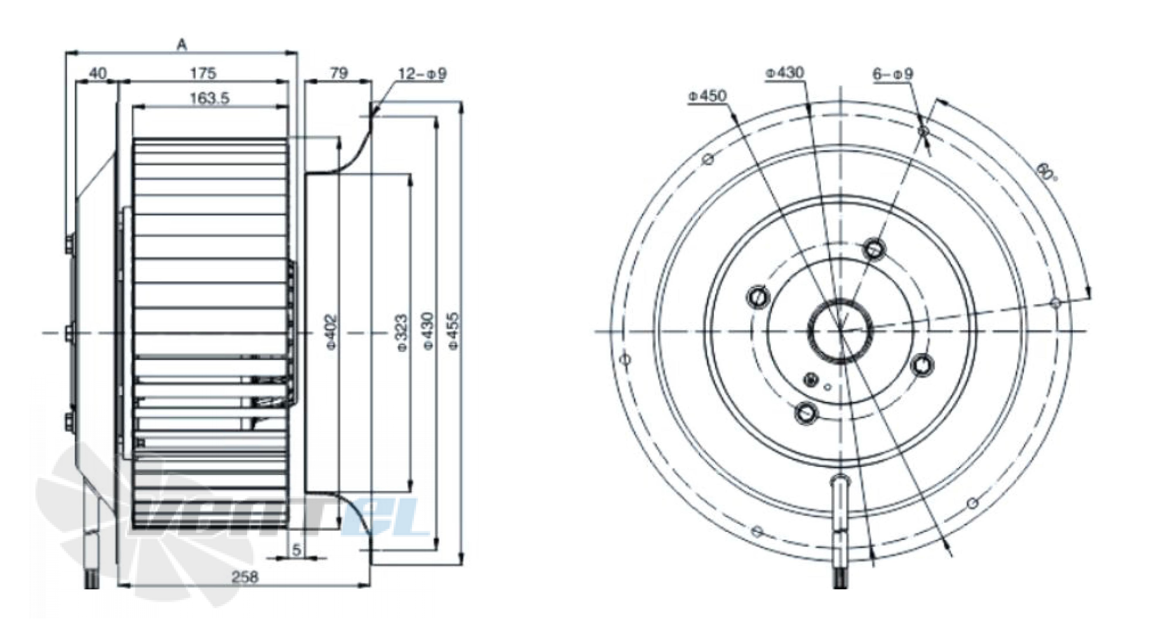 Longwell LWFA8D-400-218NS-03 - описание, технические характеристики, графики