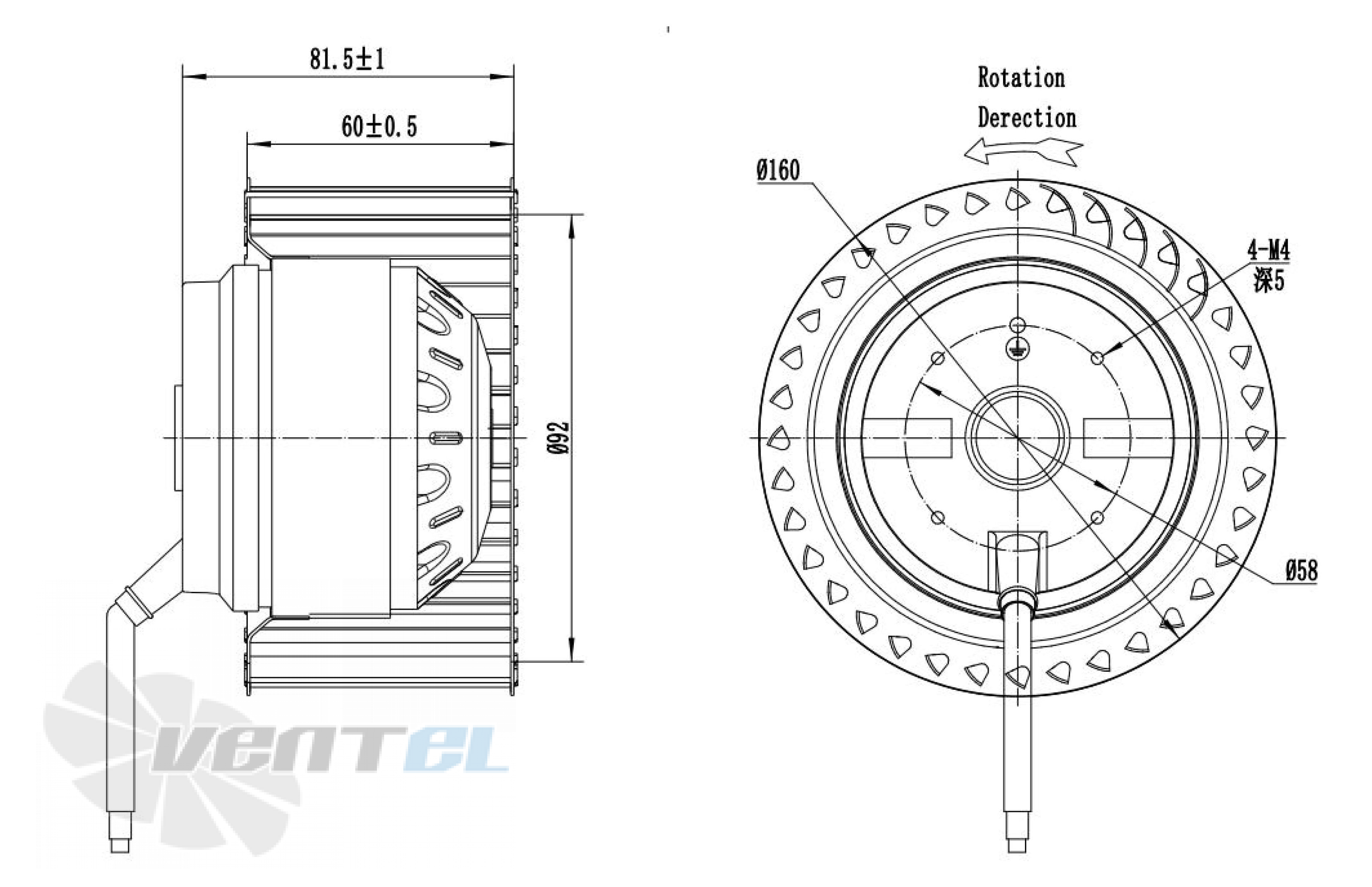 Longwell LWFA4E-160-092NS-01 - описание, технические характеристики, графики