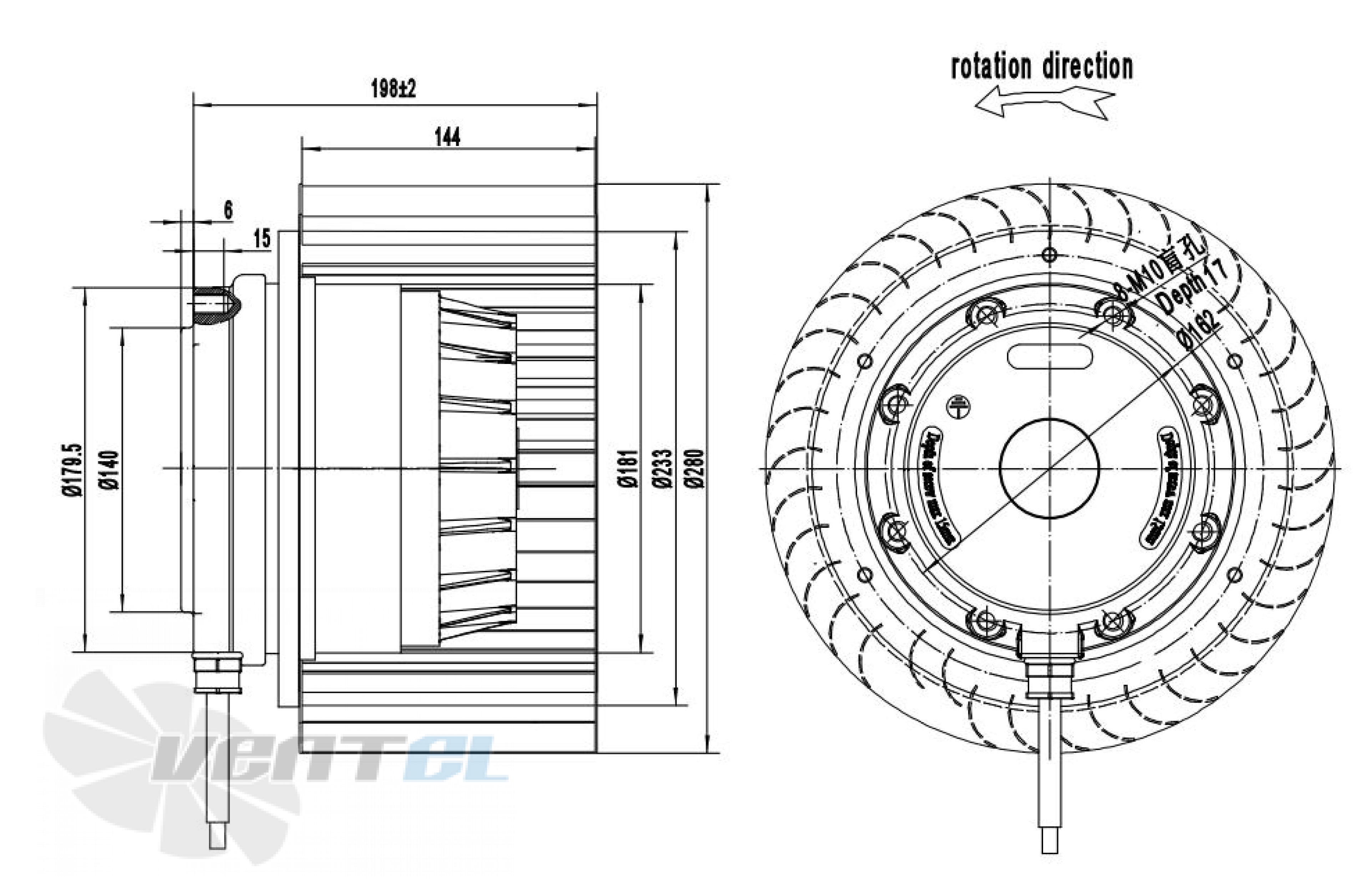 Longwell LWFA4D-280-180NS-01 - описание, технические характеристики, графики